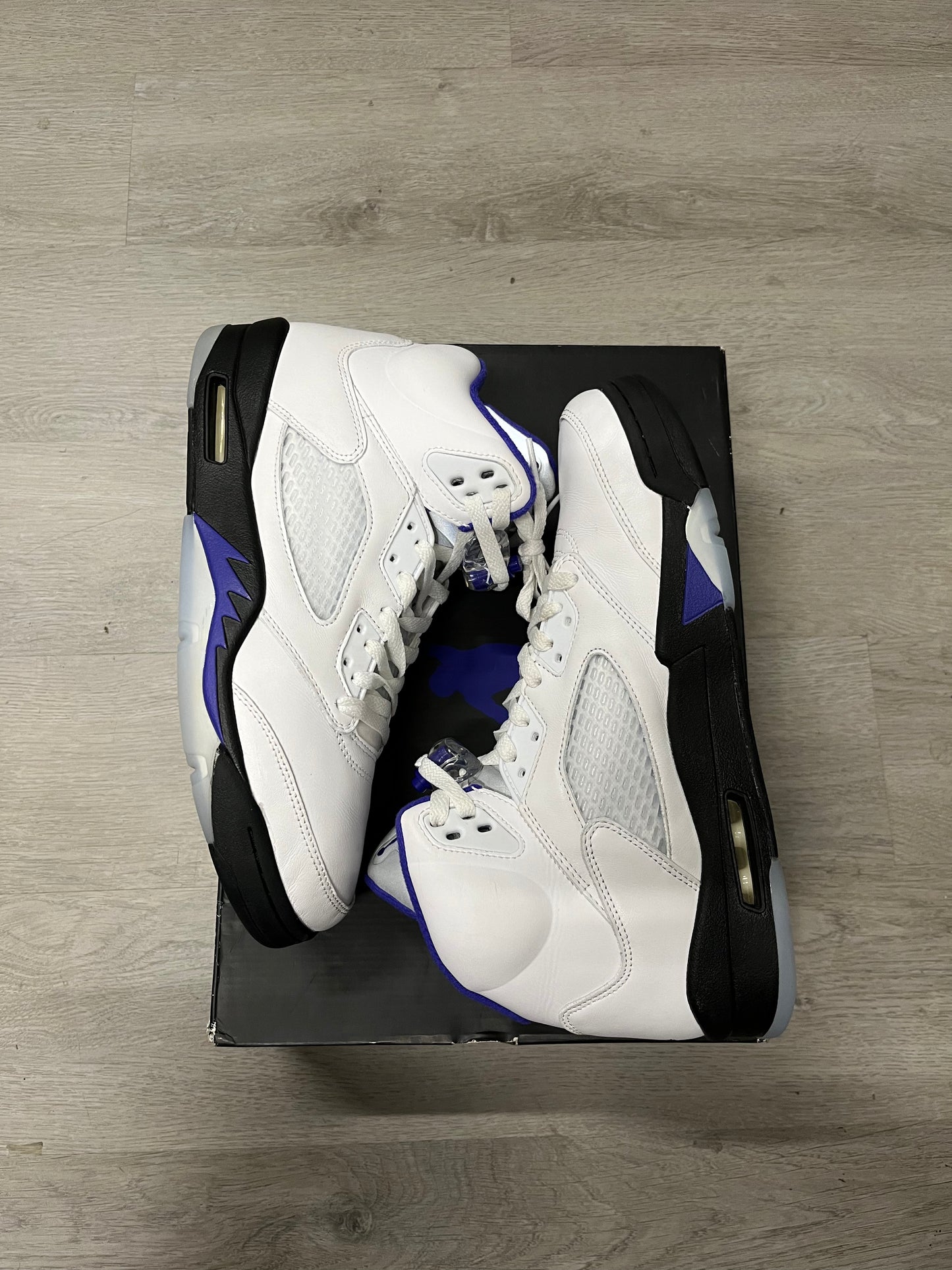 Pre-owned Jordan 5 Retro Dark Concord