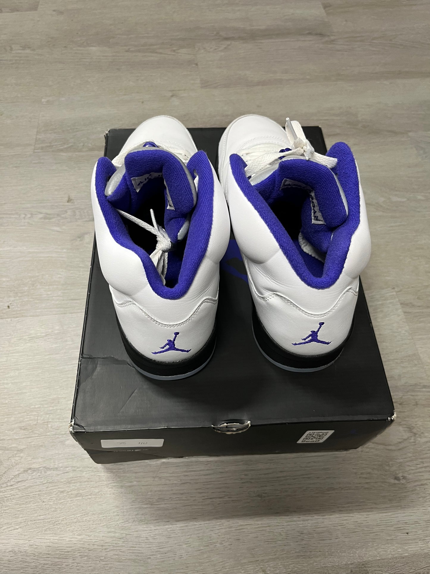 Pre-owned Jordan 5 Retro Dark Concord