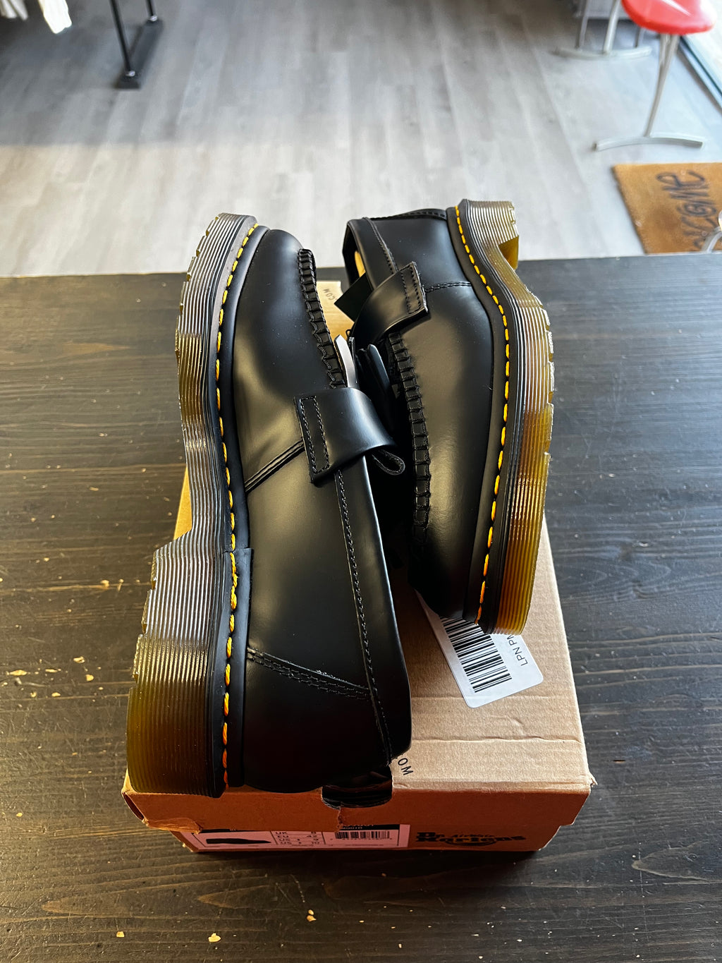 Dr. Martens Adrian Smooth Leather Tassel Loafer Black