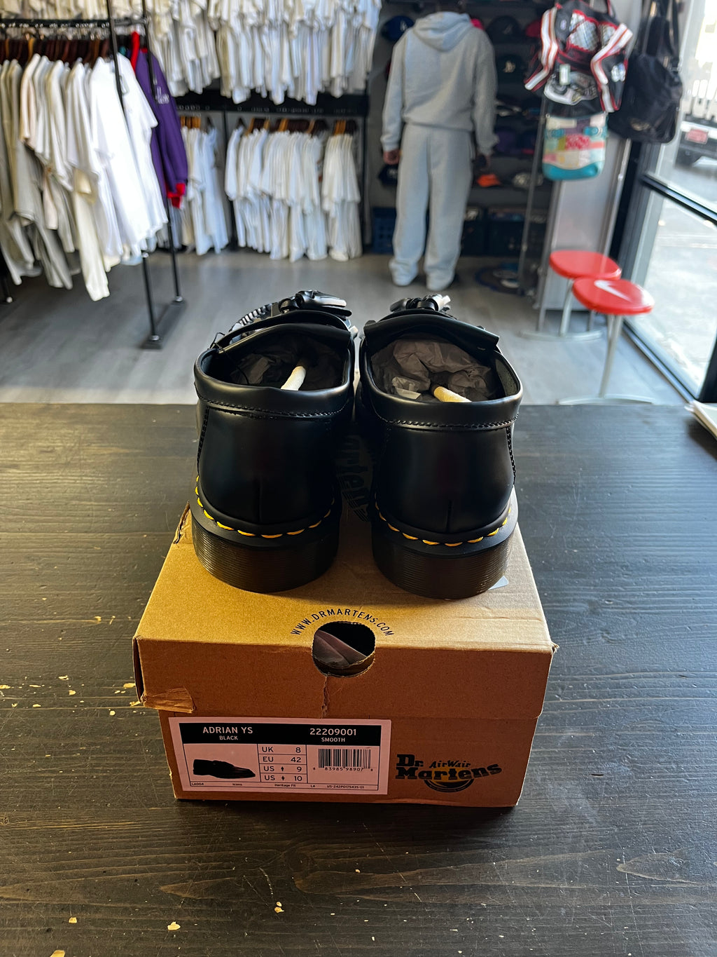 Dr. Martens Adrian Smooth Leather Tassel Loafer Black