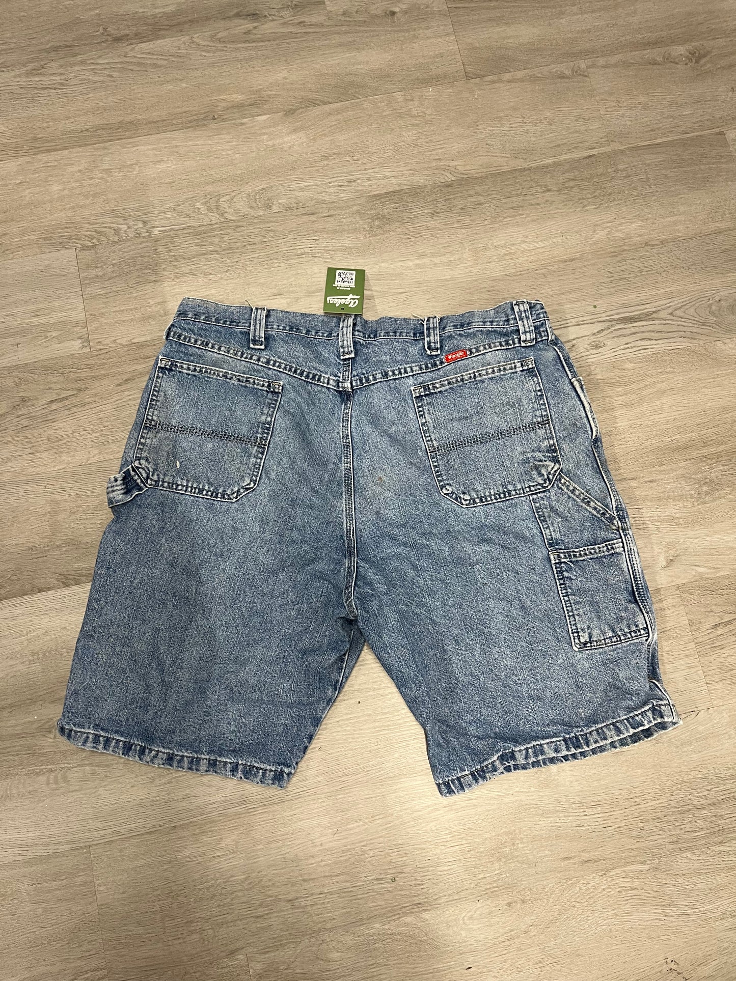 Wrangler Paint Splatter Jean Shorts