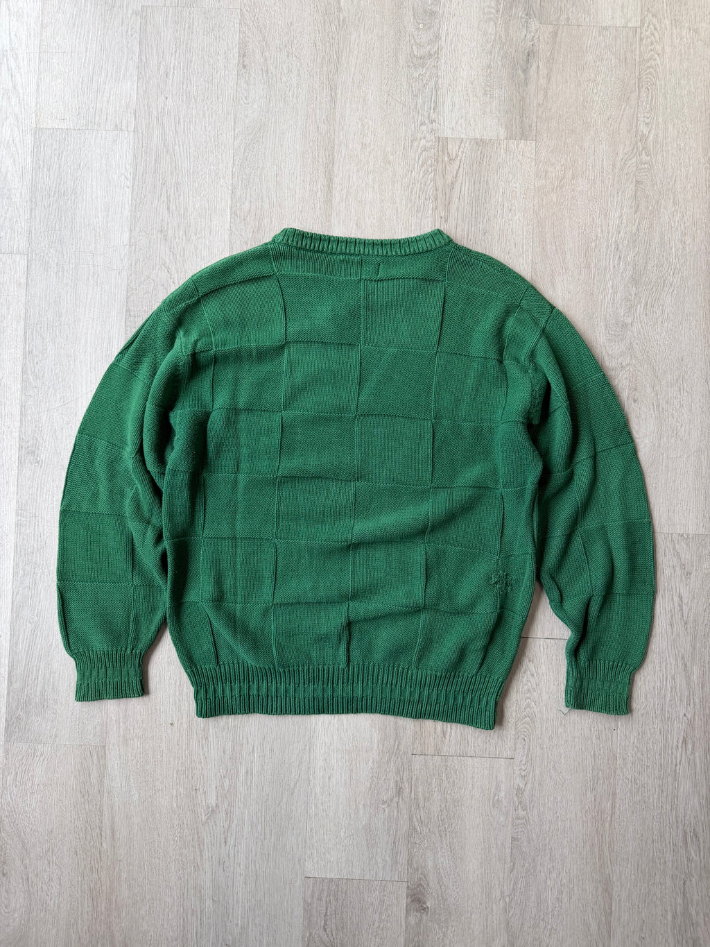Vintage Green Knit Sweater