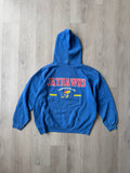 Vintage Jayhawks Blue Hooded Sweatshirt