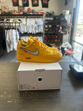 Pre-Owned Nike Air Force 1 Low Off-White ICA University Gold