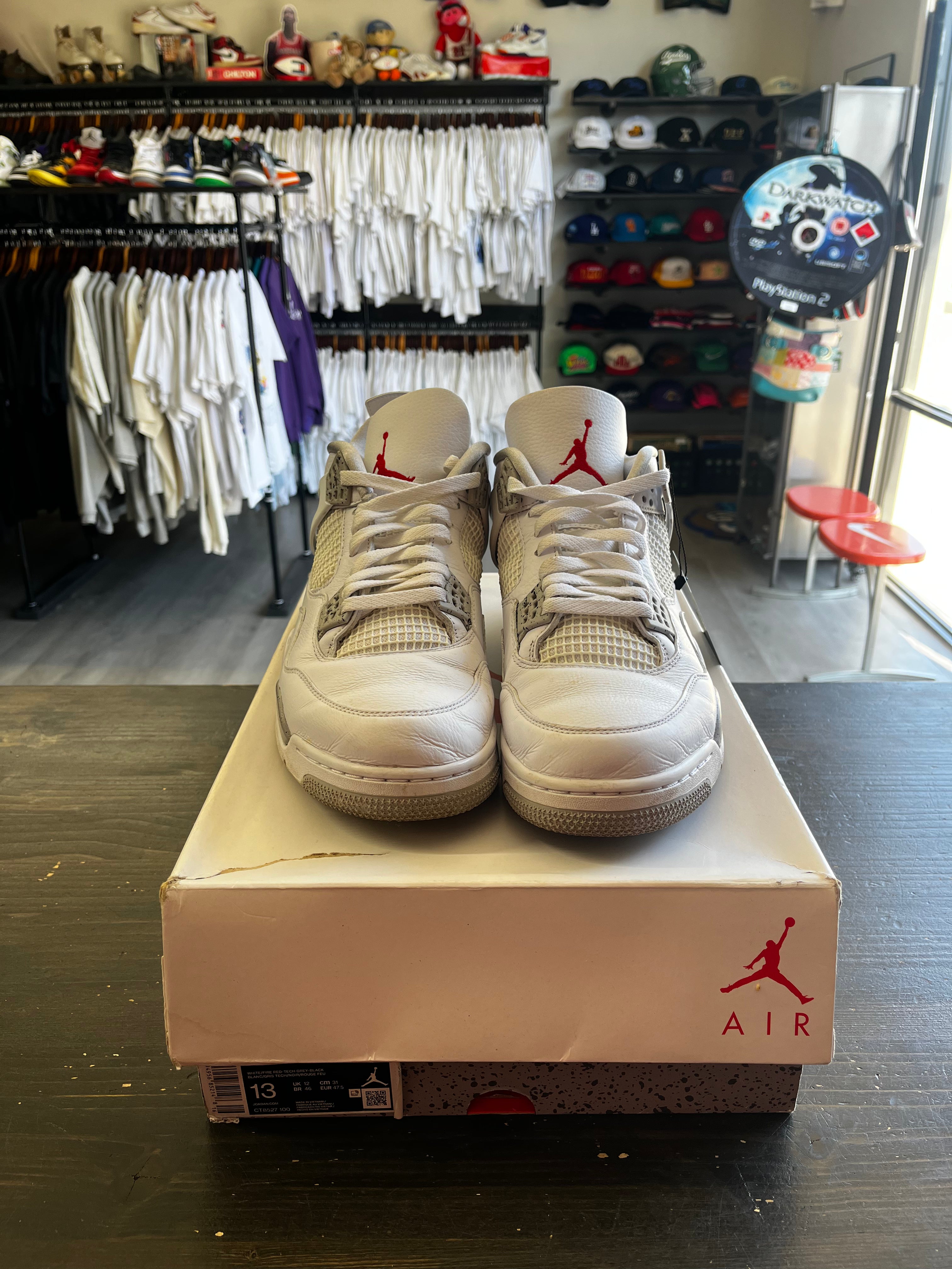 Pre-Owned Jordan 4 Retro White Oreo (2021)