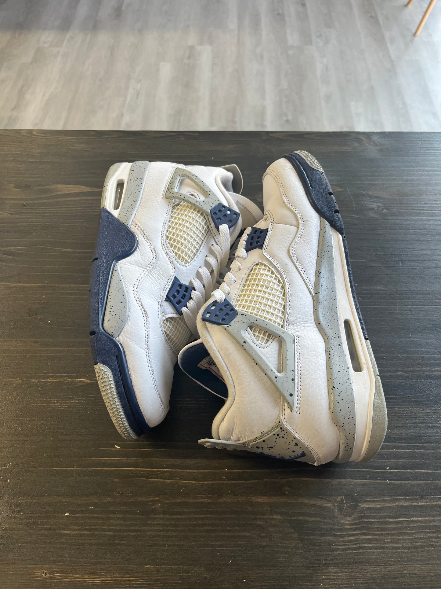 Pre-owned Jordan 4 Retro Midnight Navy