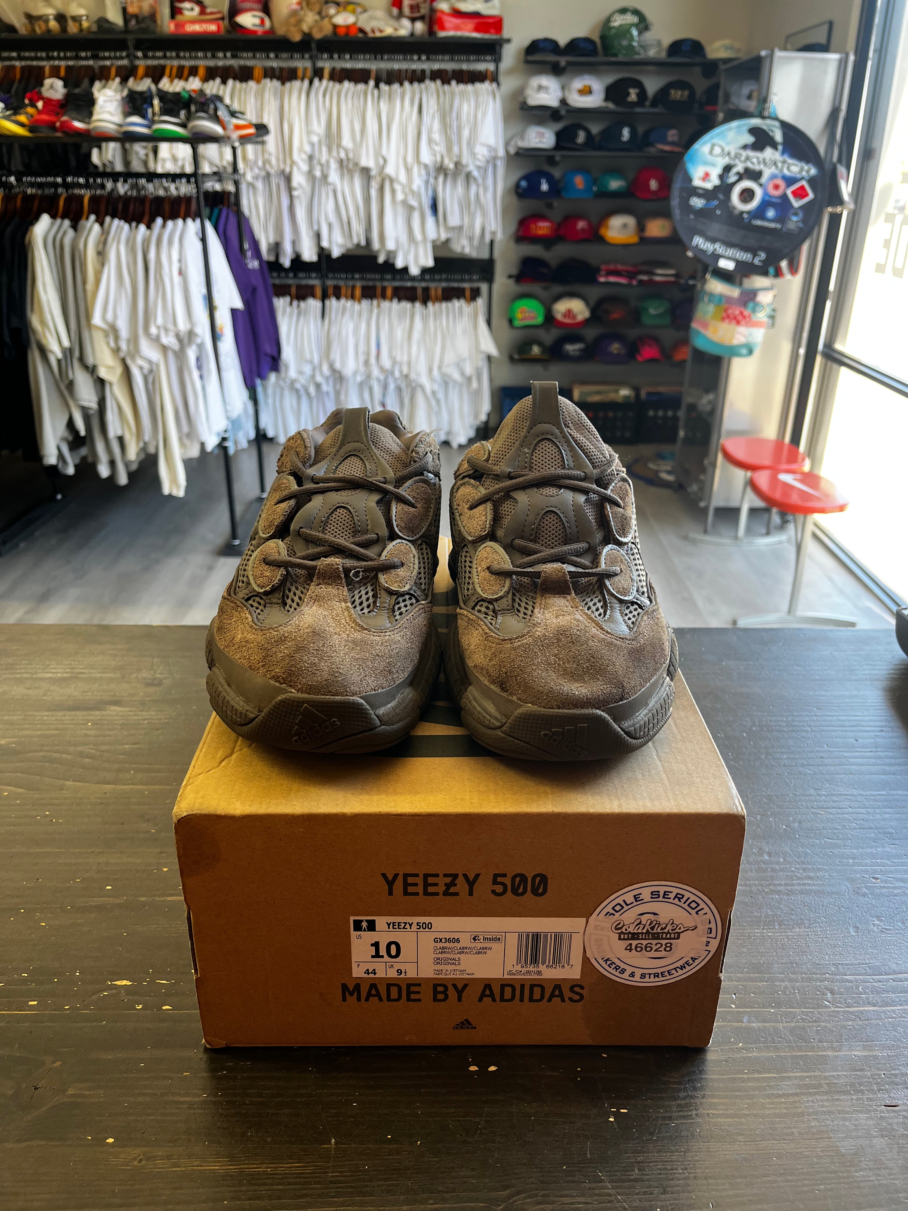 Pre-Owned Adidas Yeezy 500 Clay Brown