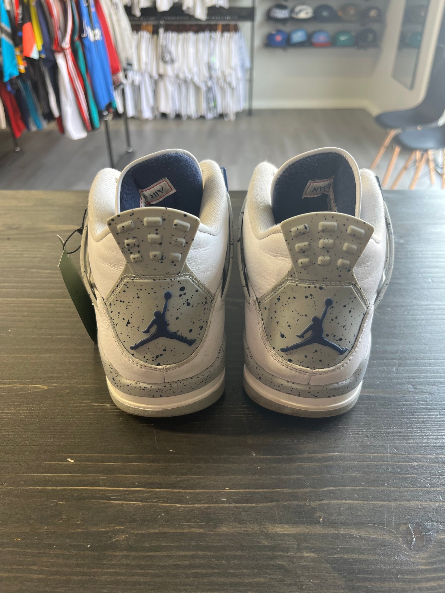 Pre-owned Jordan 4 Retro Midnight Navy