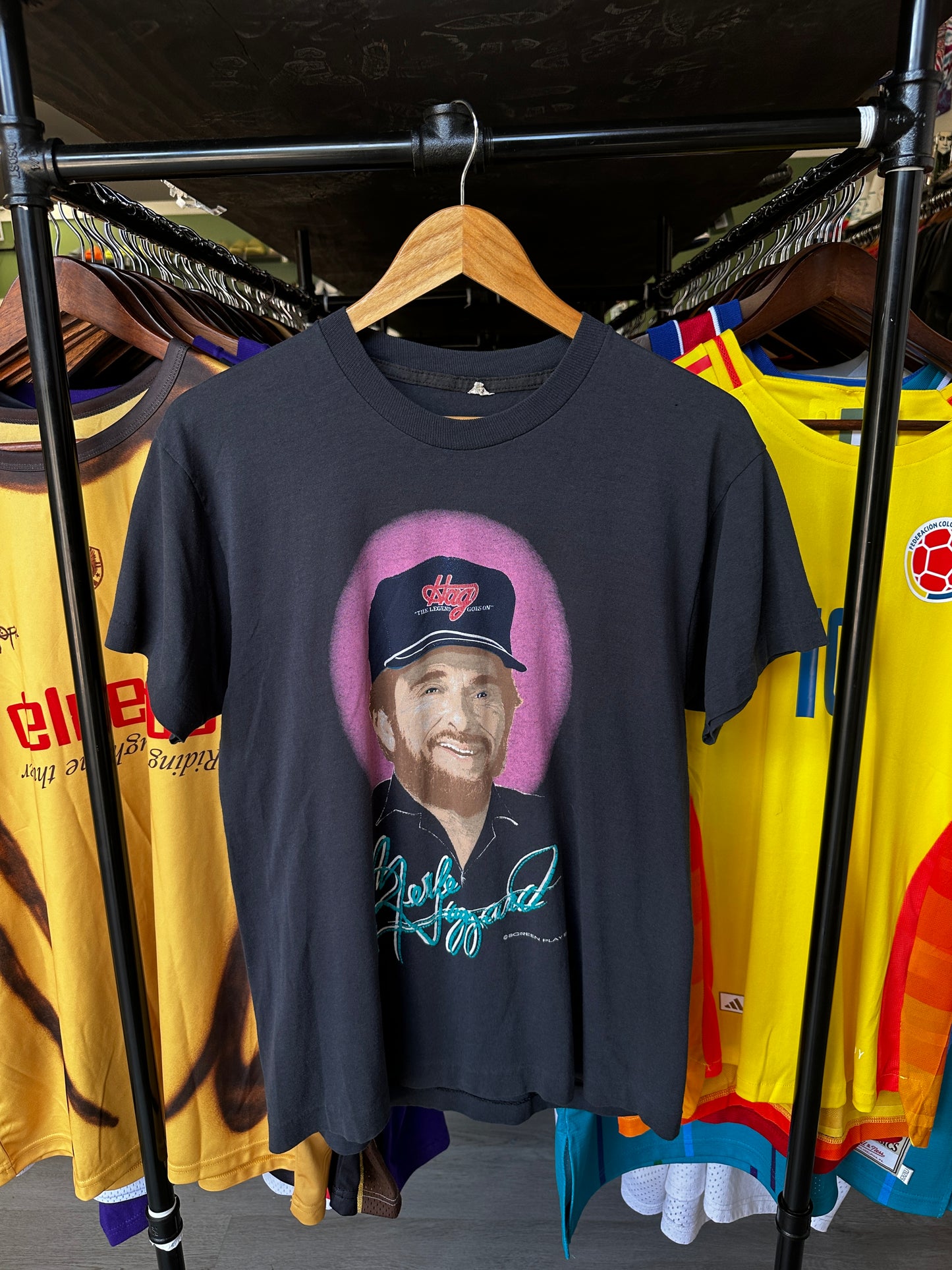 Vintage Merle Haggard The Legend Continues Tee