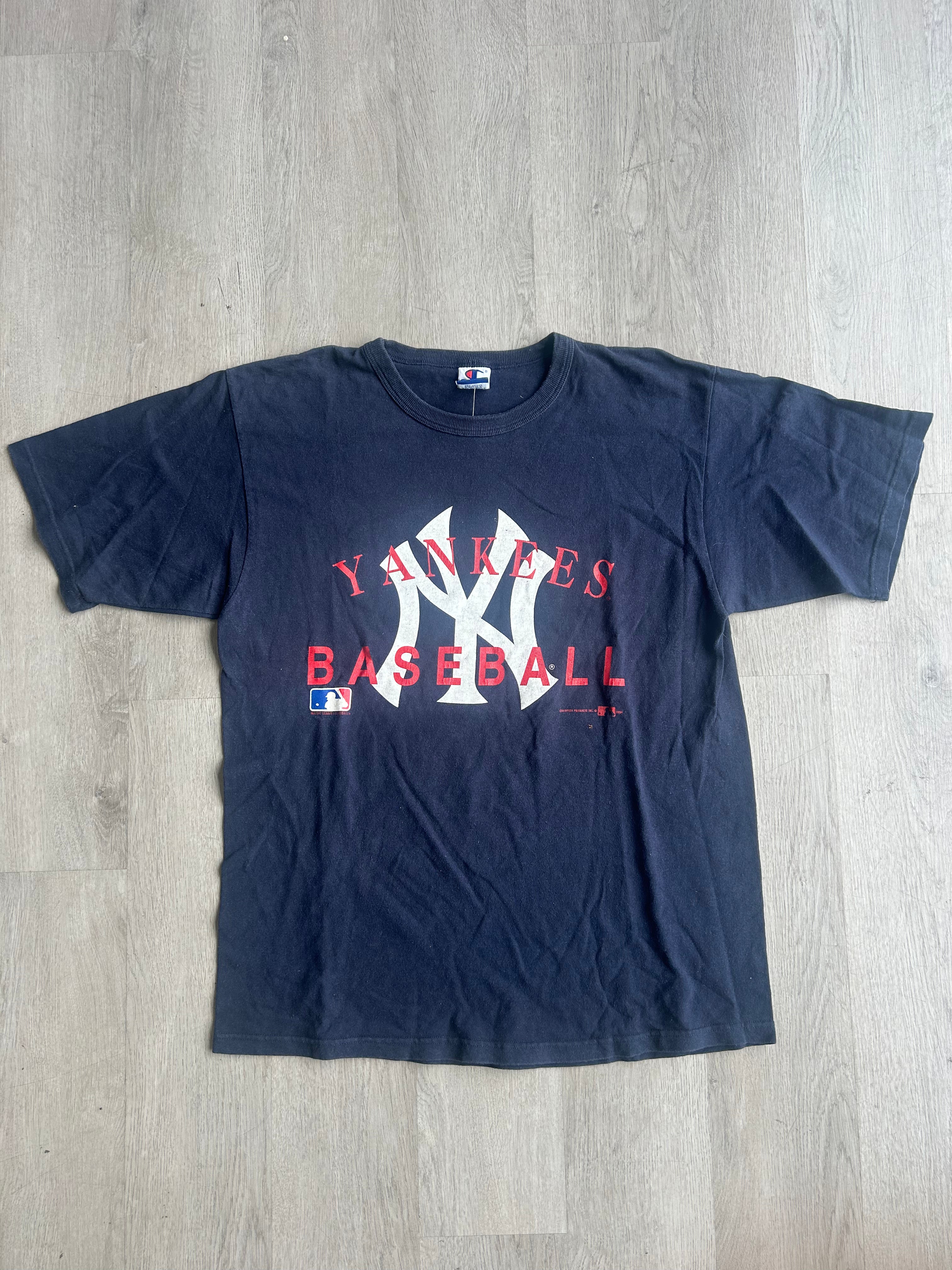 Vintage Navy Yankees Baseball Tee