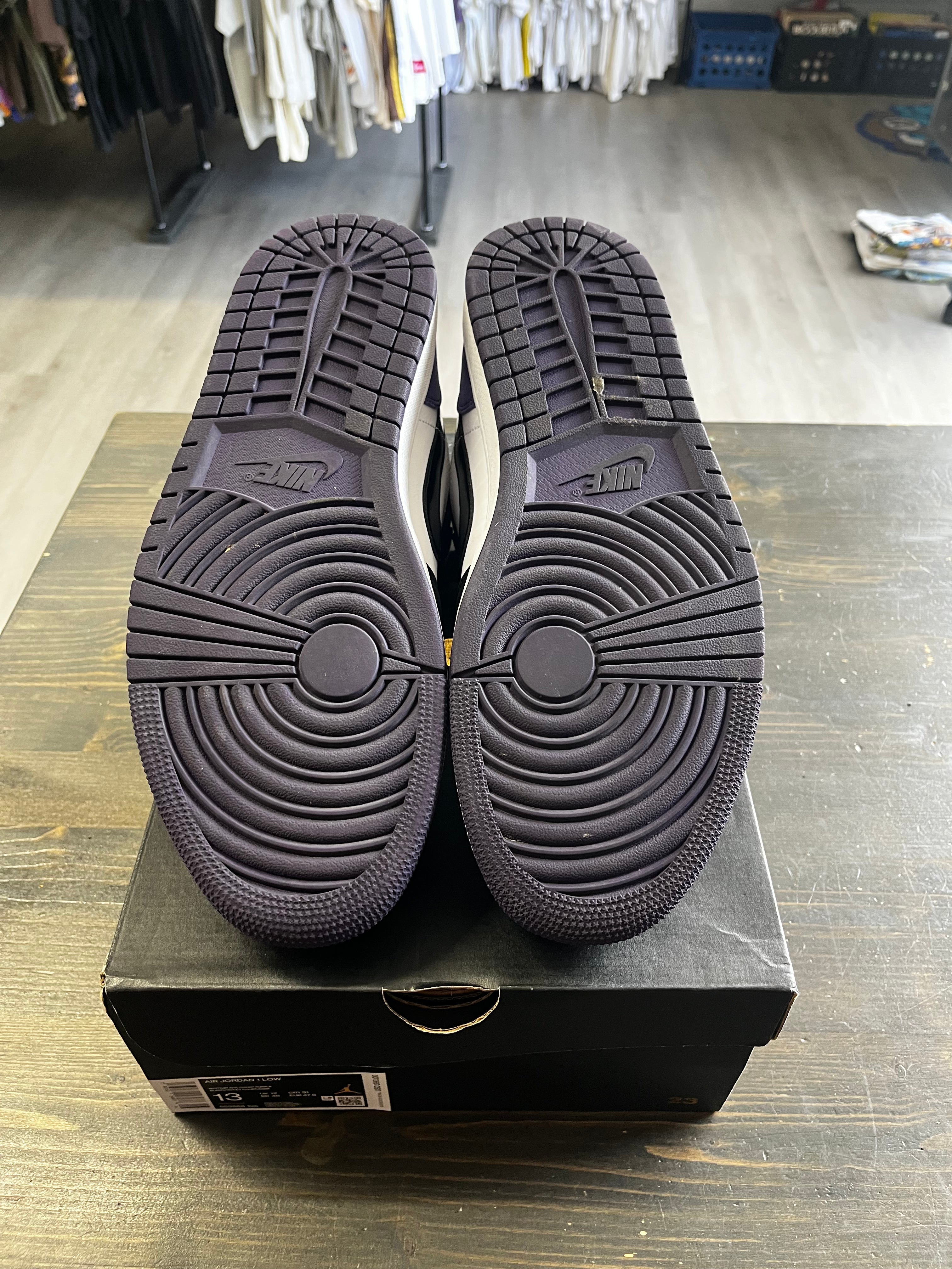 Pre-Owned Jordan 1 Low Court Purple