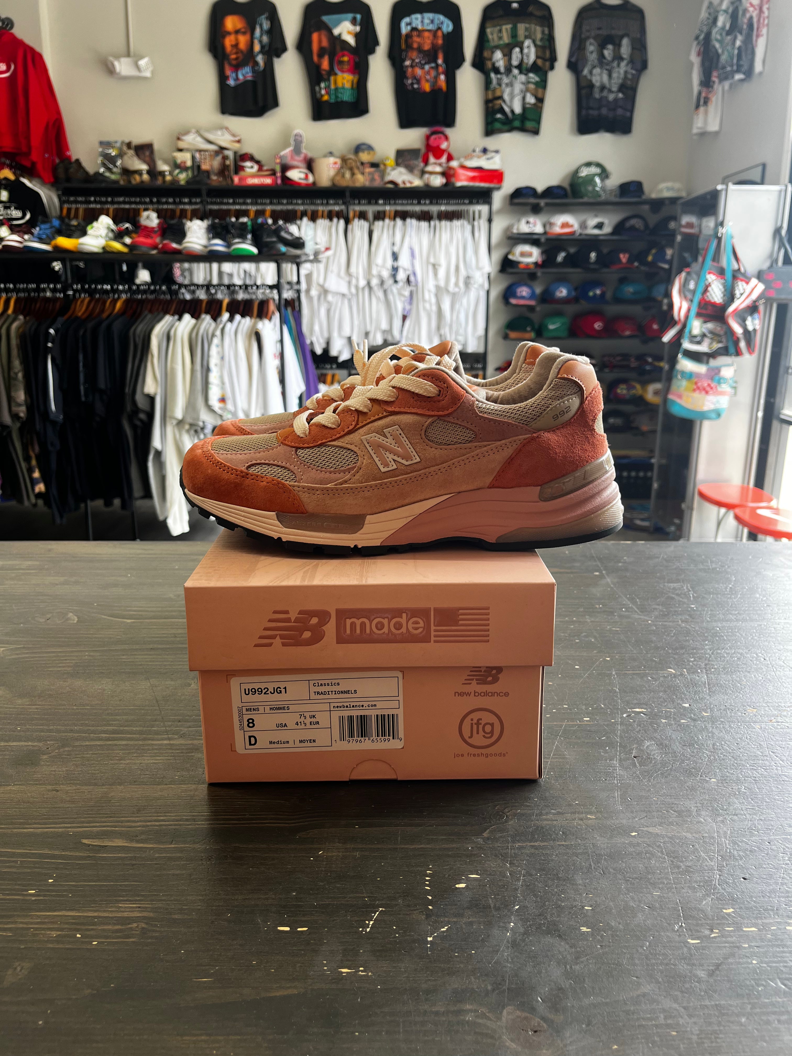 Pre-Owned New Balance 992 MiUSA Joe Freshgoods Aged Well
