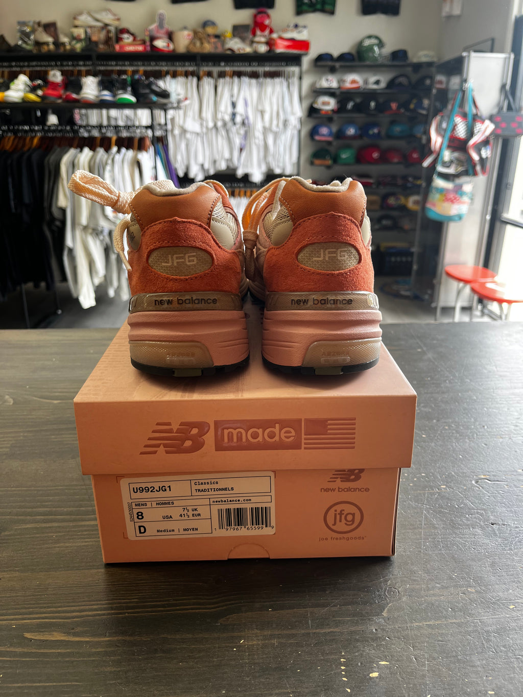 Pre-Owned New Balance 992 MiUSA Joe Freshgoods Aged Well