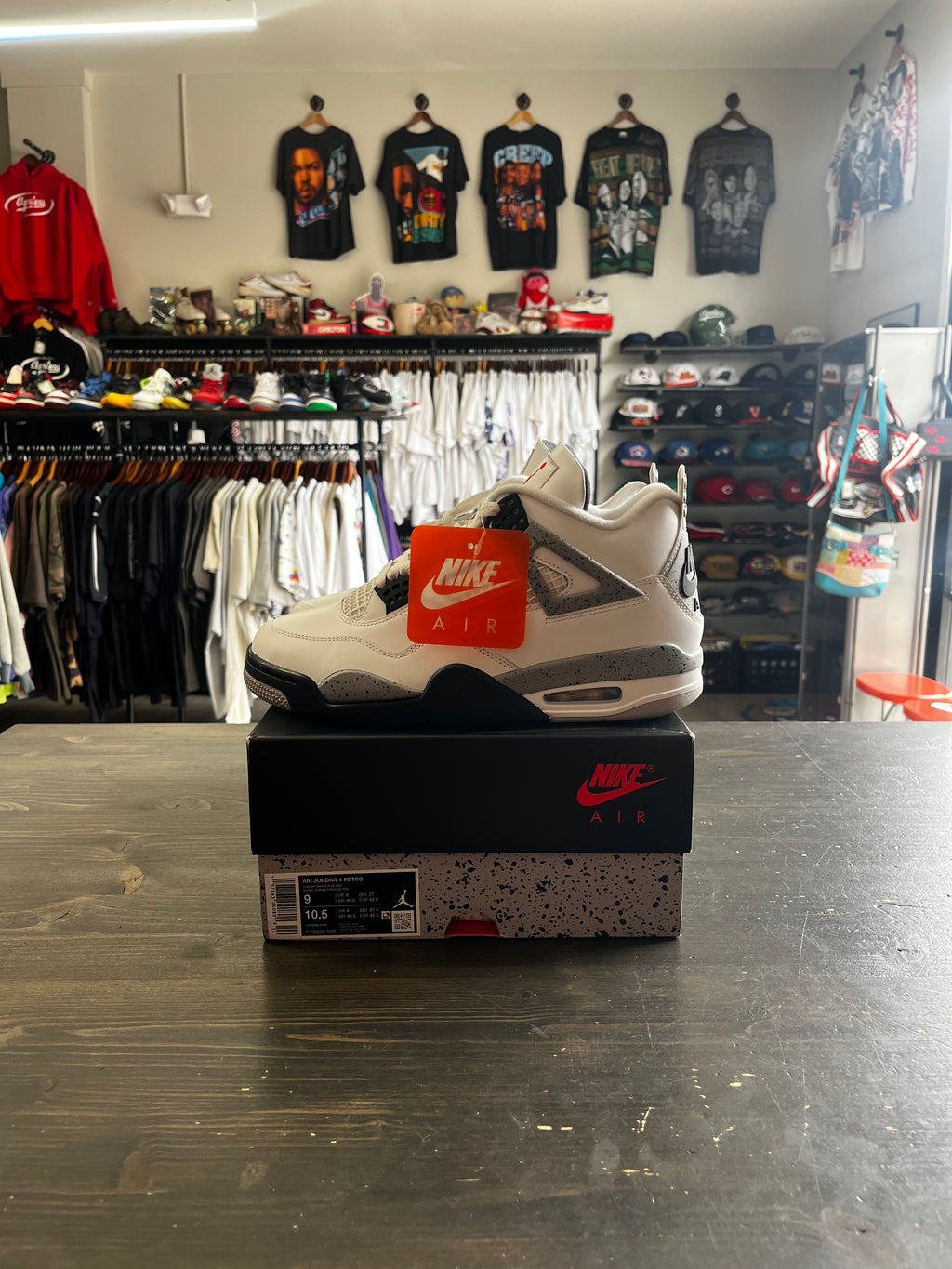 Jordan 4 Retro White Cement (2025)