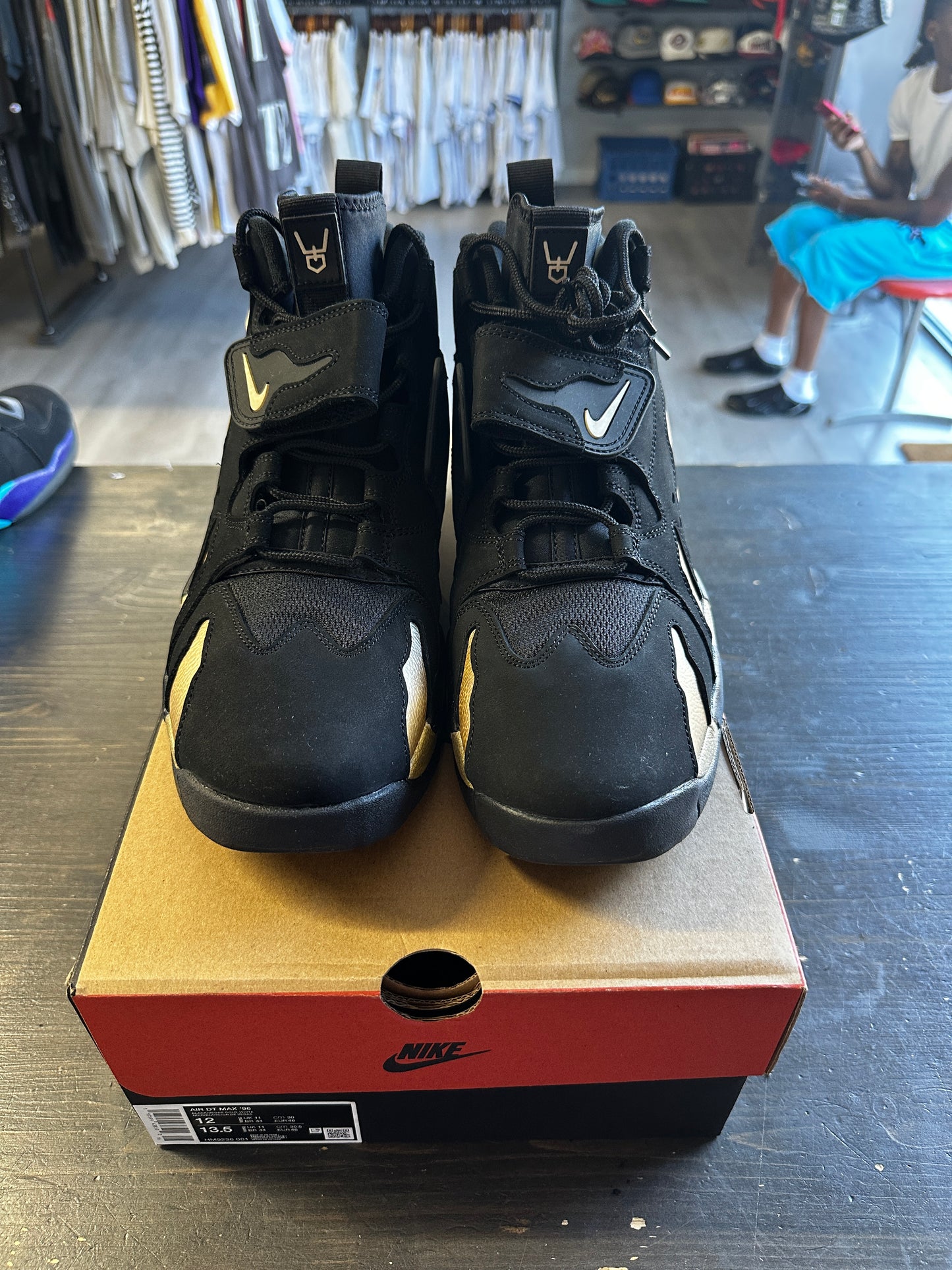 Pre-Owned Nike Air DT Max ‘96 Black Vegas Gold