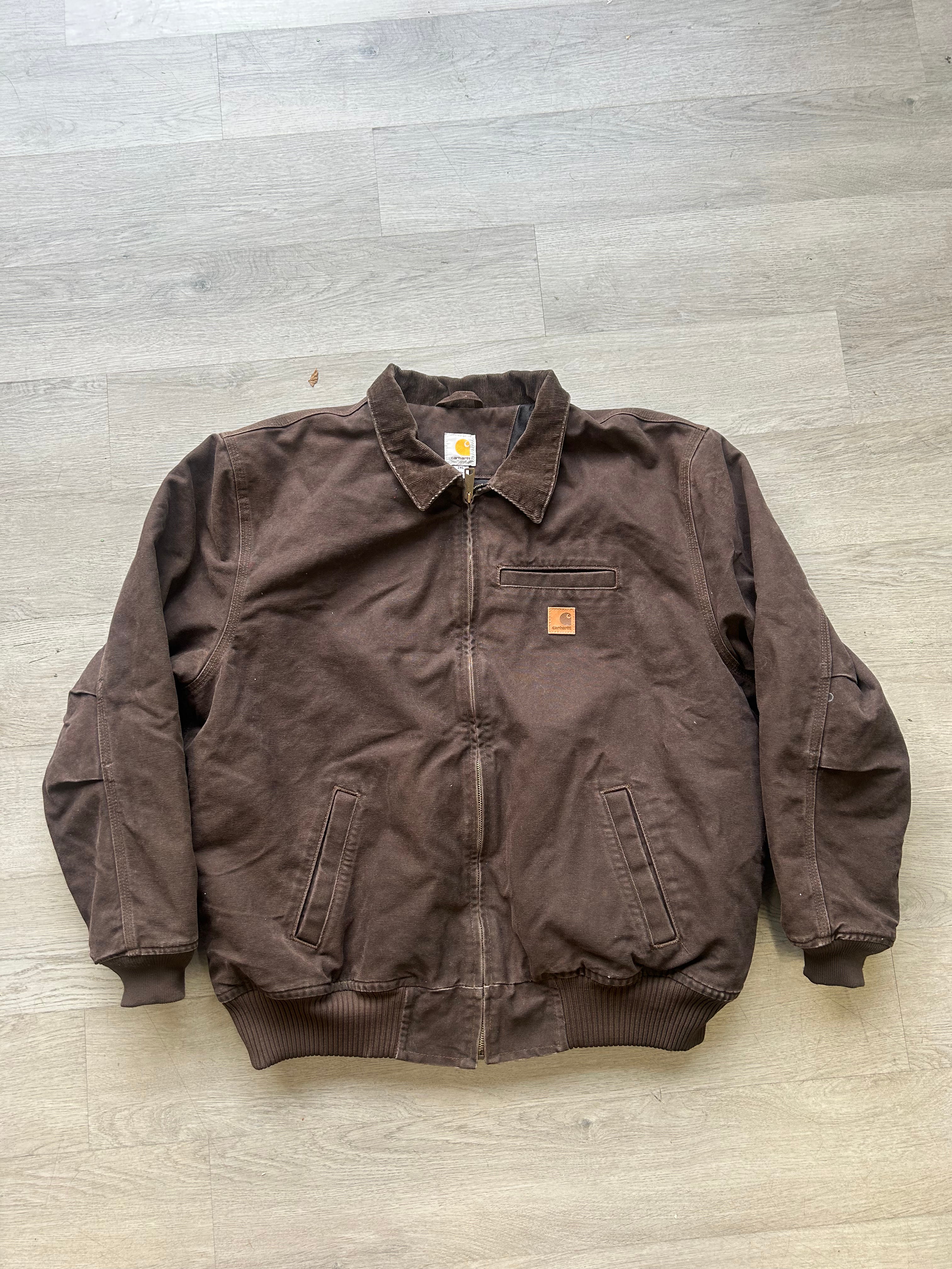 Dark Brown Carhartt Bankston Jacket