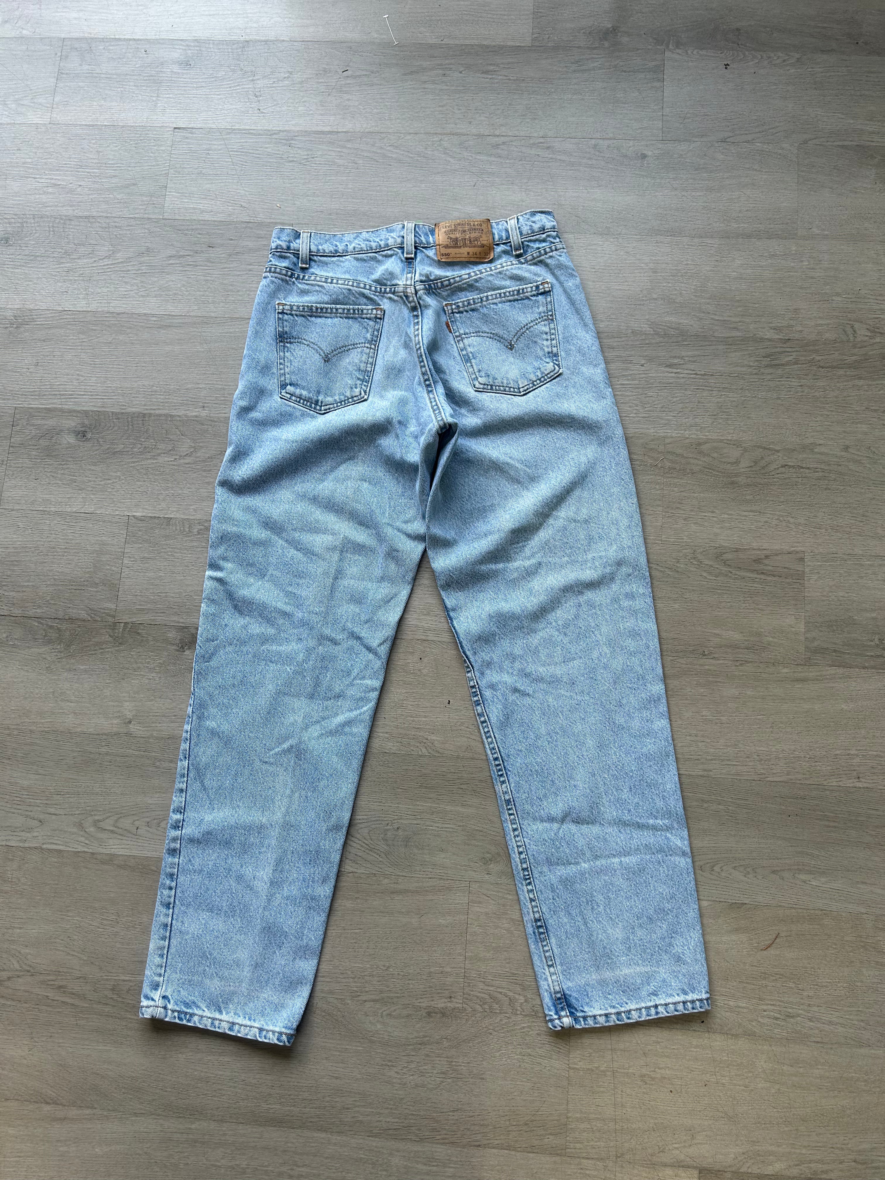 Vintage Orange Tab Levi's Light Blue Relaxed-Fit Jeans