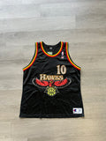 Vintage 90s Champion Mookie Baylock Atlanta Hawks "Big Hawk" Jersey
