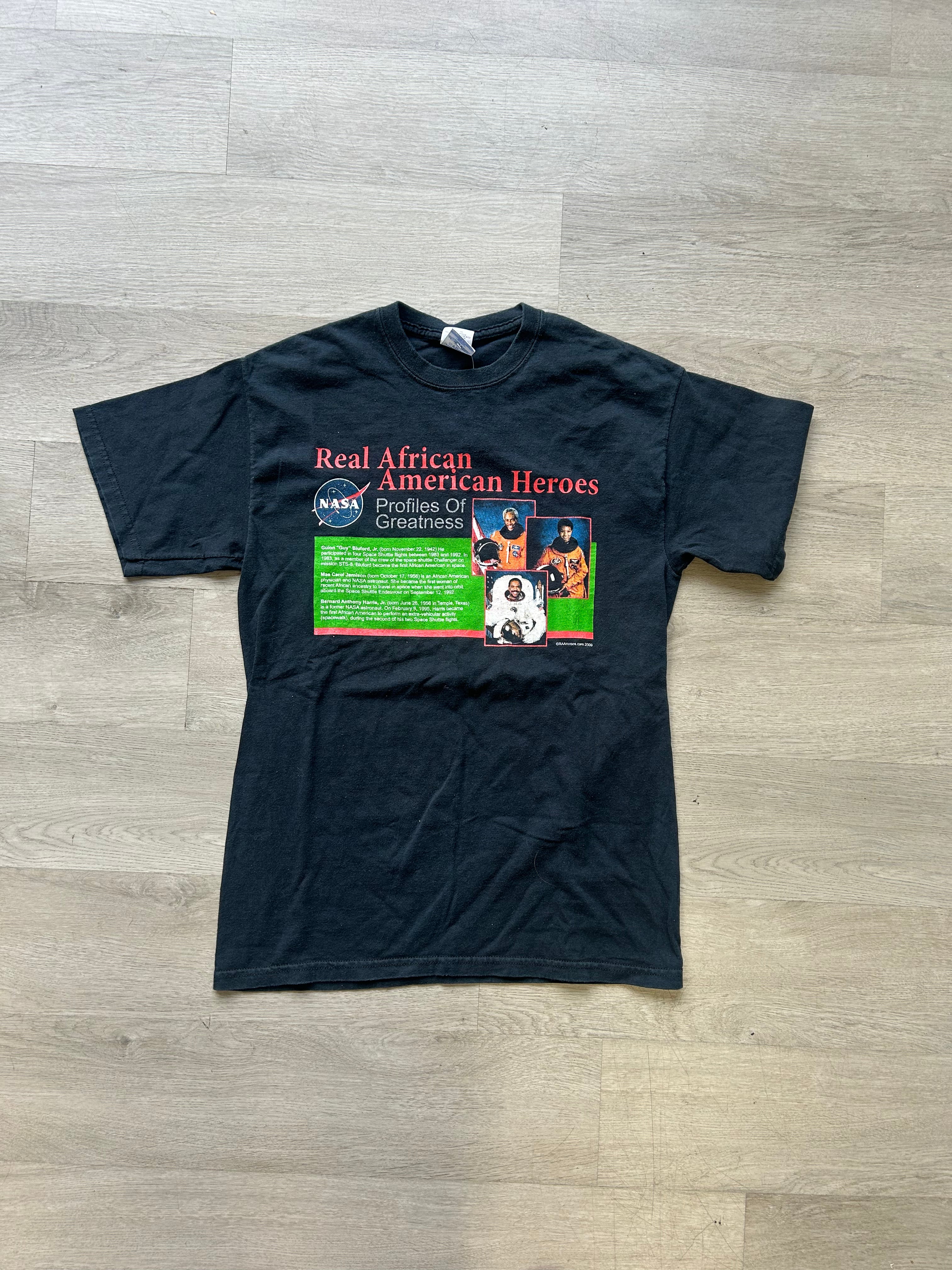 2009 Major Merryl David Tengesdal "Real African American Heroes" NASA Tee