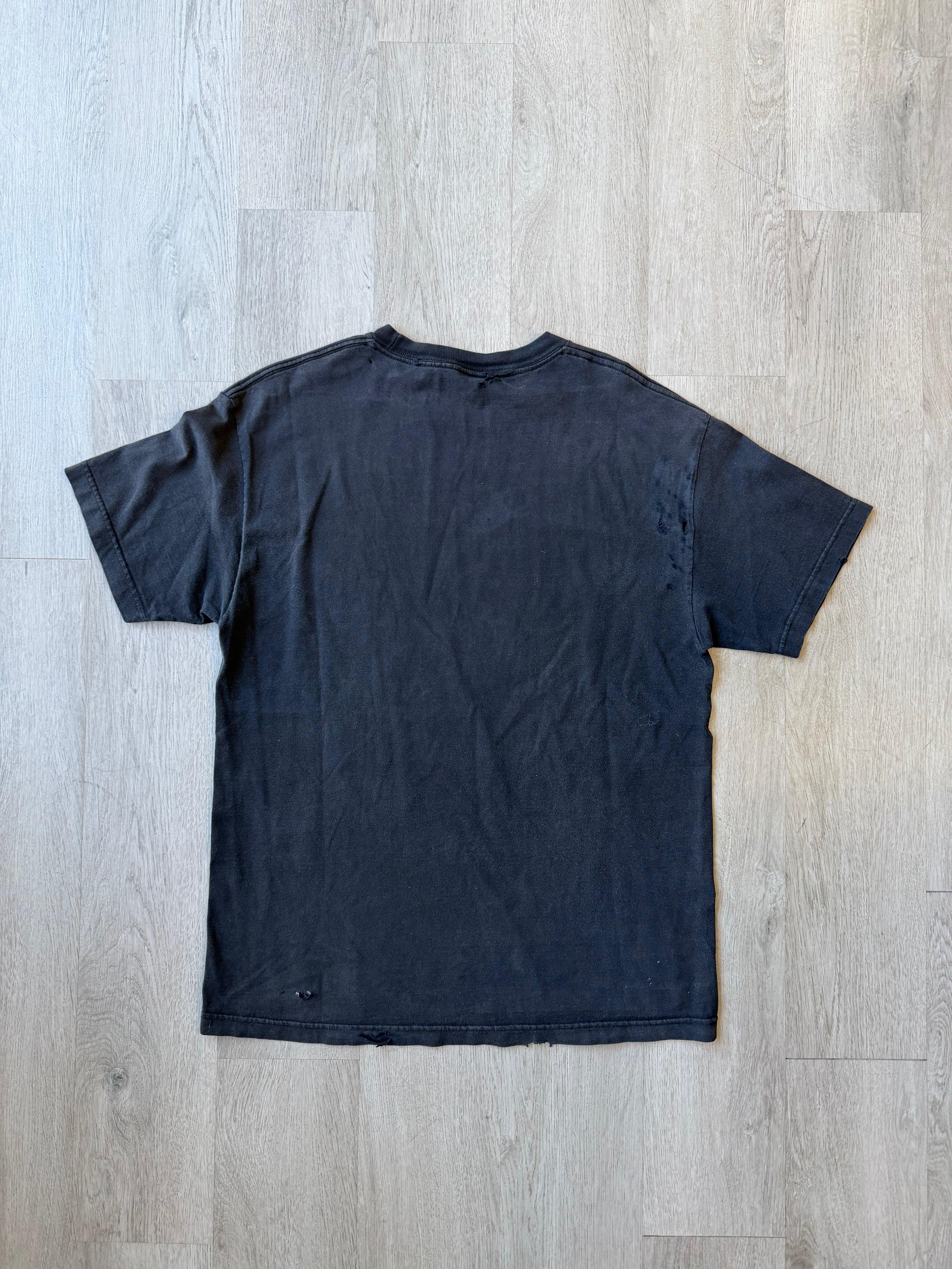 Vintage Look Elsewhere Rolling Stone Flame Distressed Tee