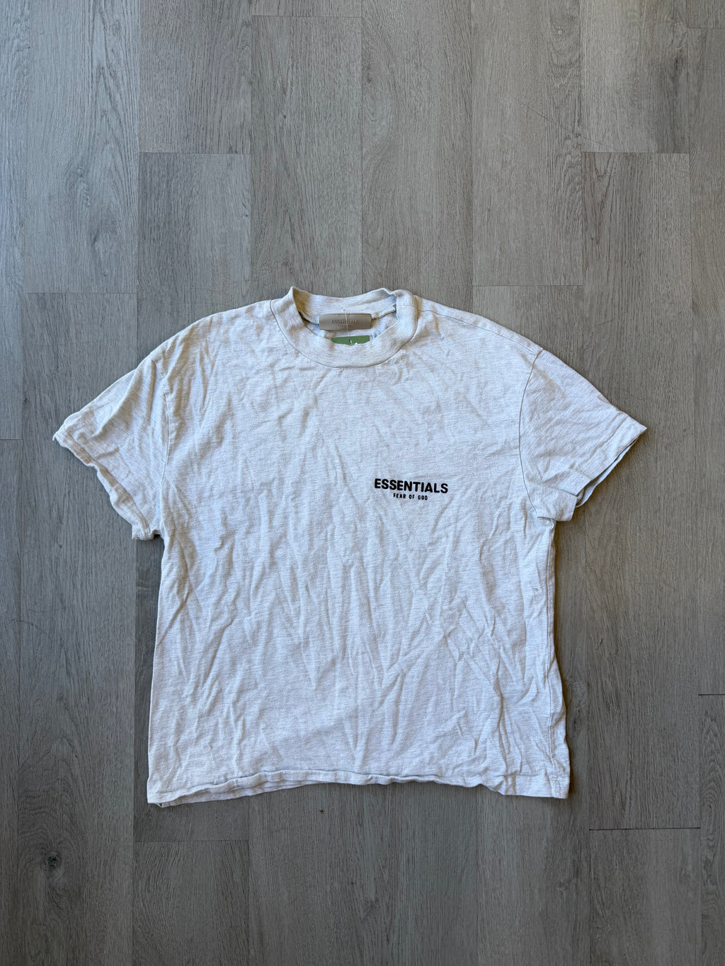 Essentials Fear of God Light Heather Grey Tee