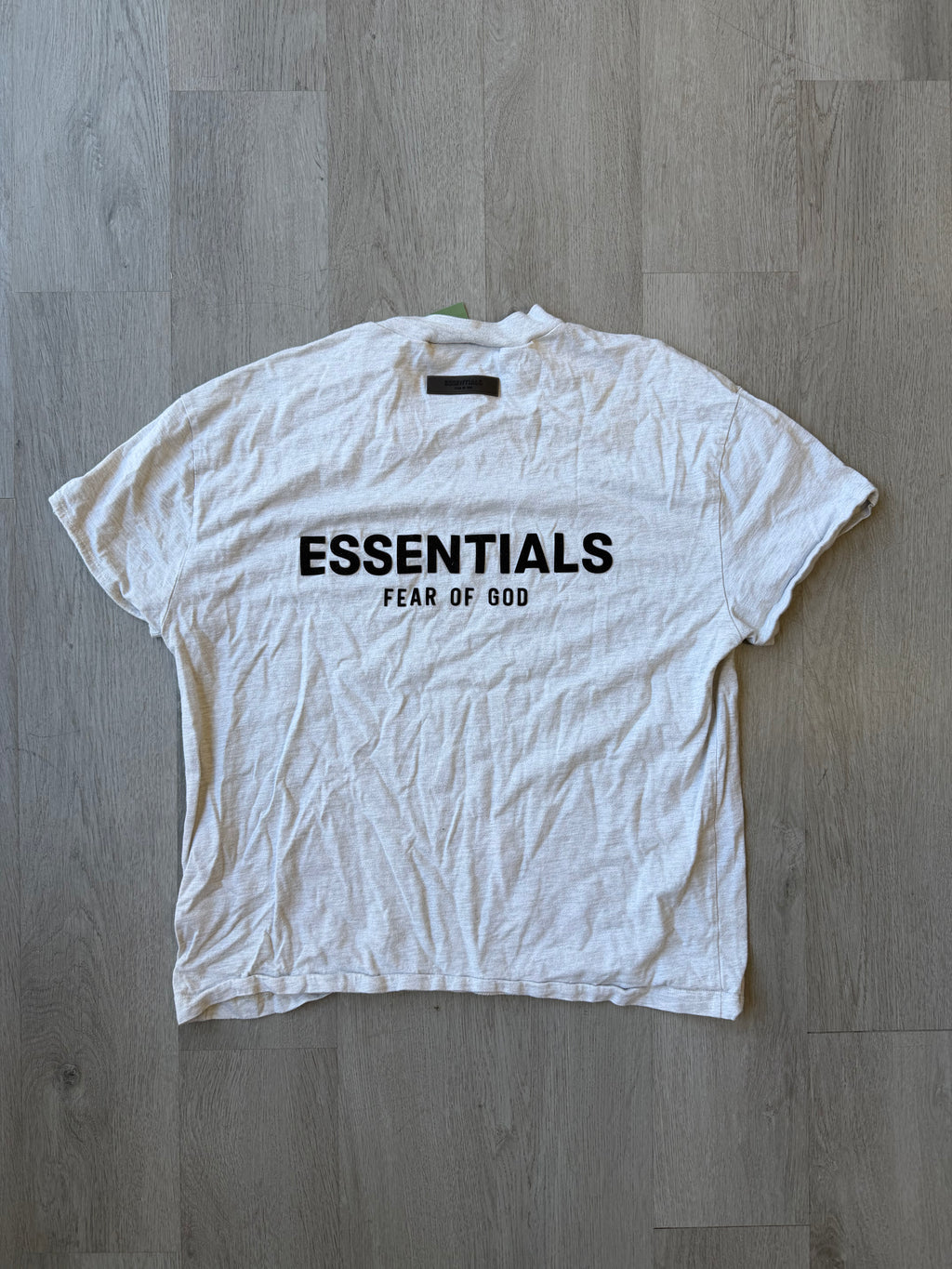 Essentials Fear of God Light Heather Grey Tee