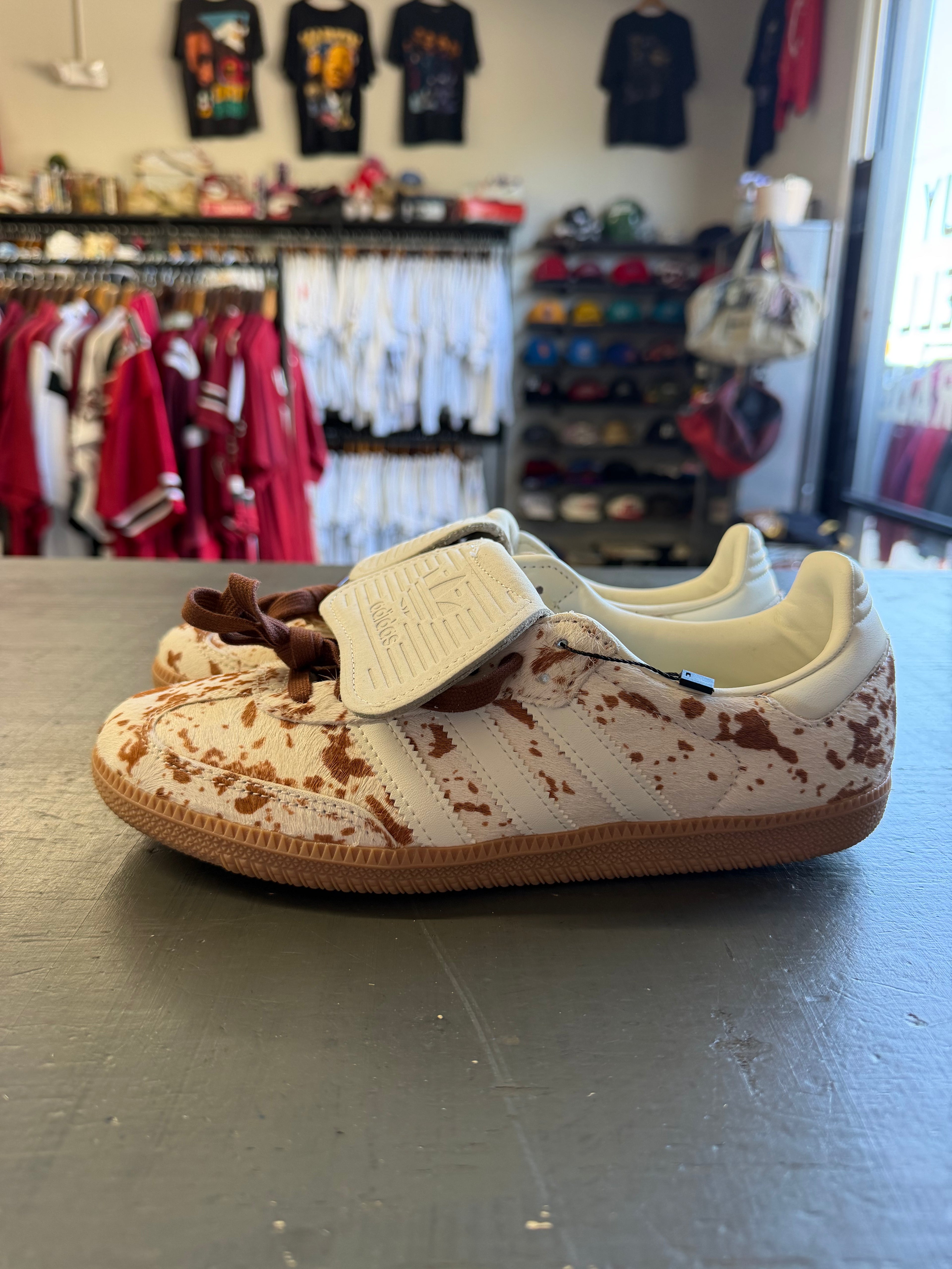 Women’s Adidas Samba LT Cow Print Sneakers