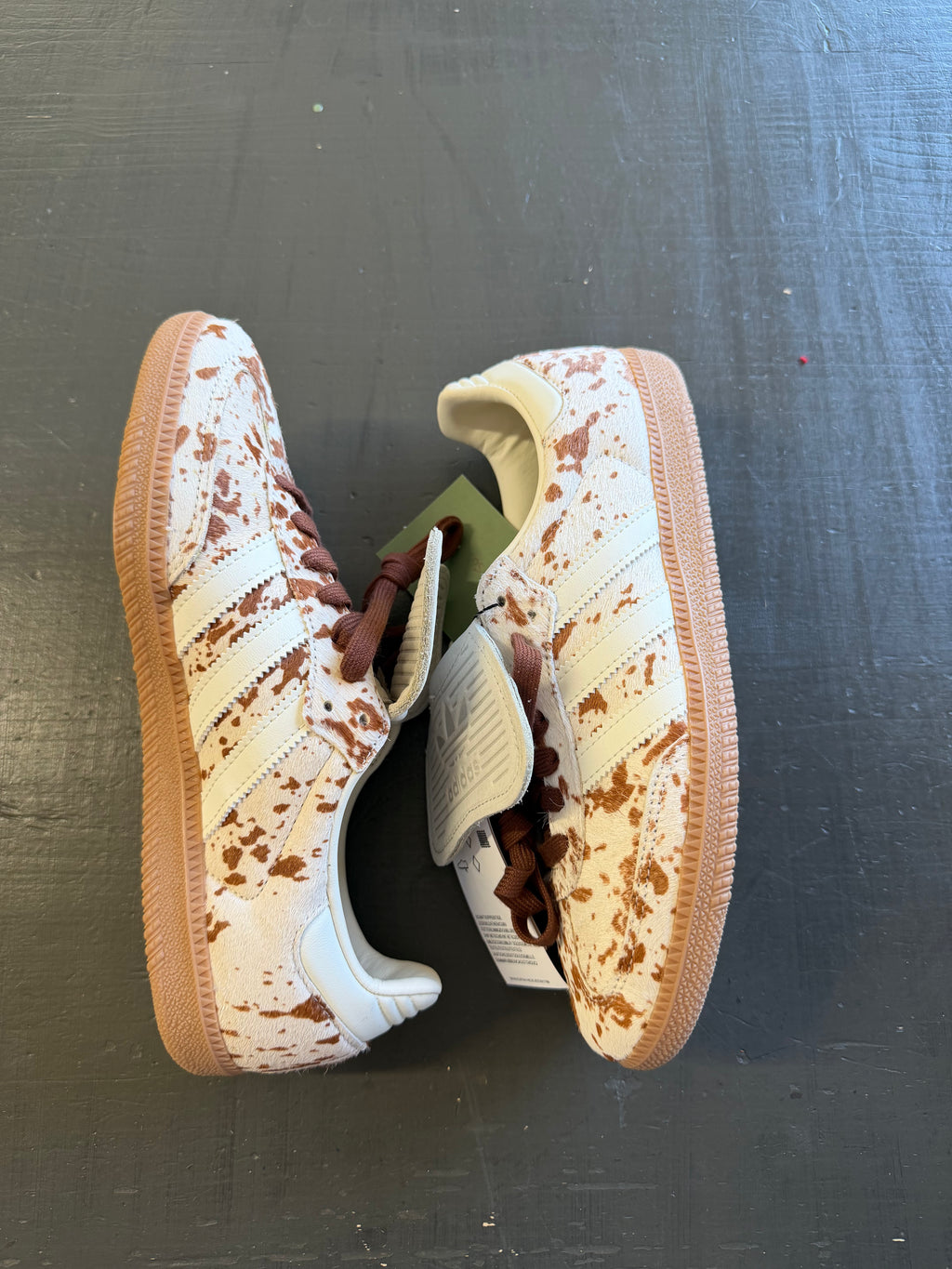 Women’s Adidas Samba LT Cow Print Sneakers