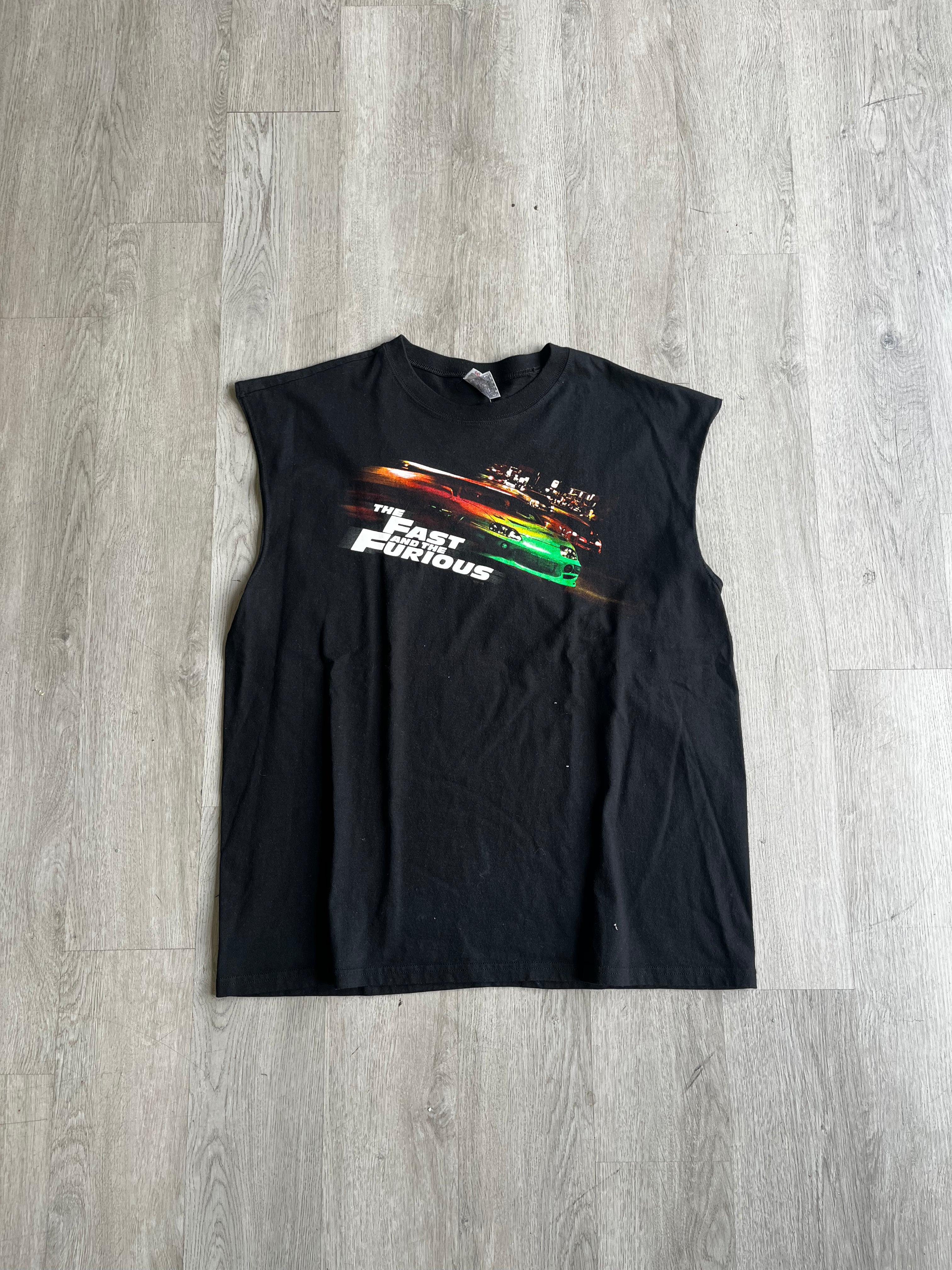 Vintage 2001 The Fast and the Furious Sleeveless Tee