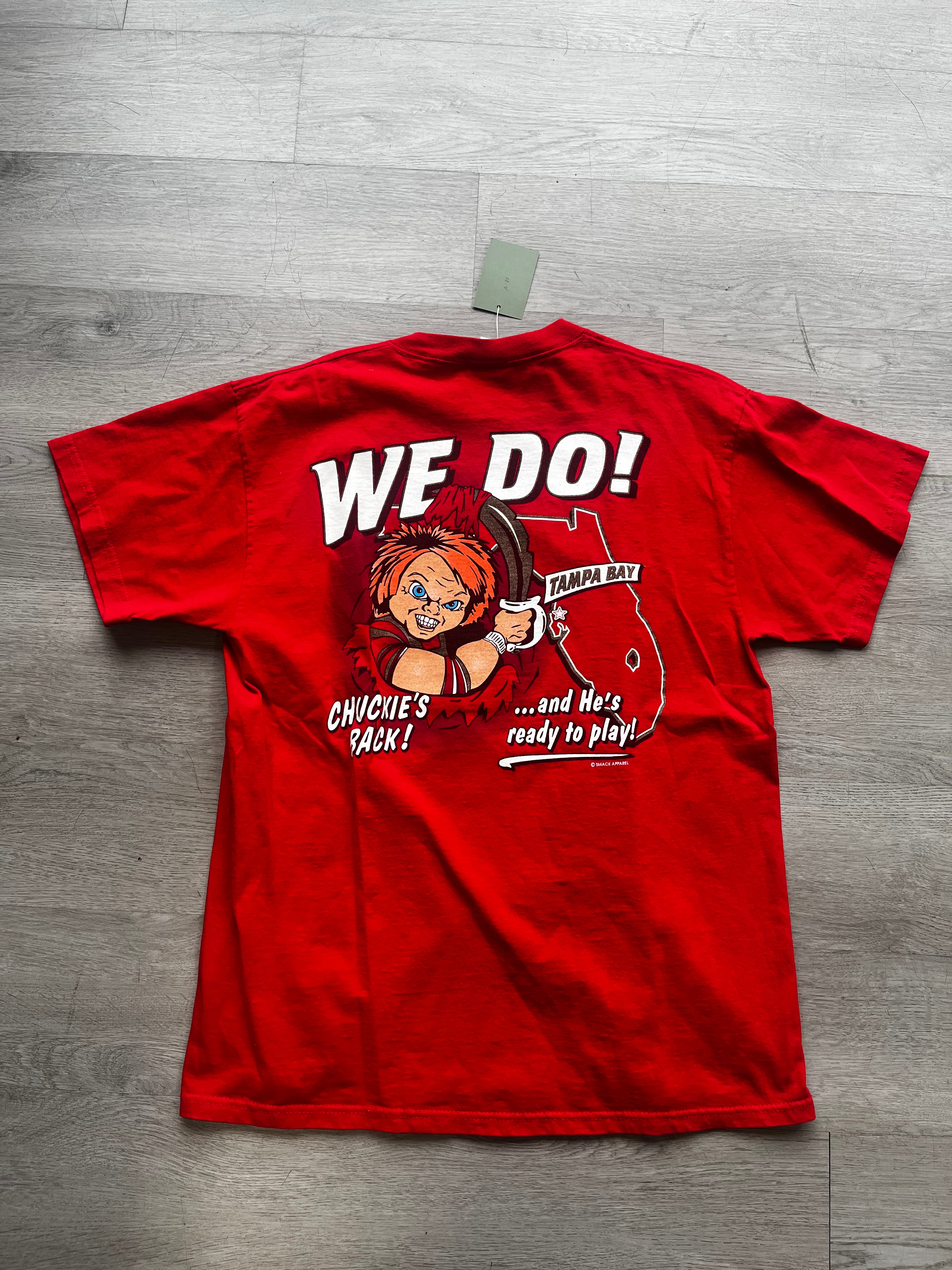 Vintage 90s “Chuckie’s Back!” Tampa Bay Buccaneers Tee