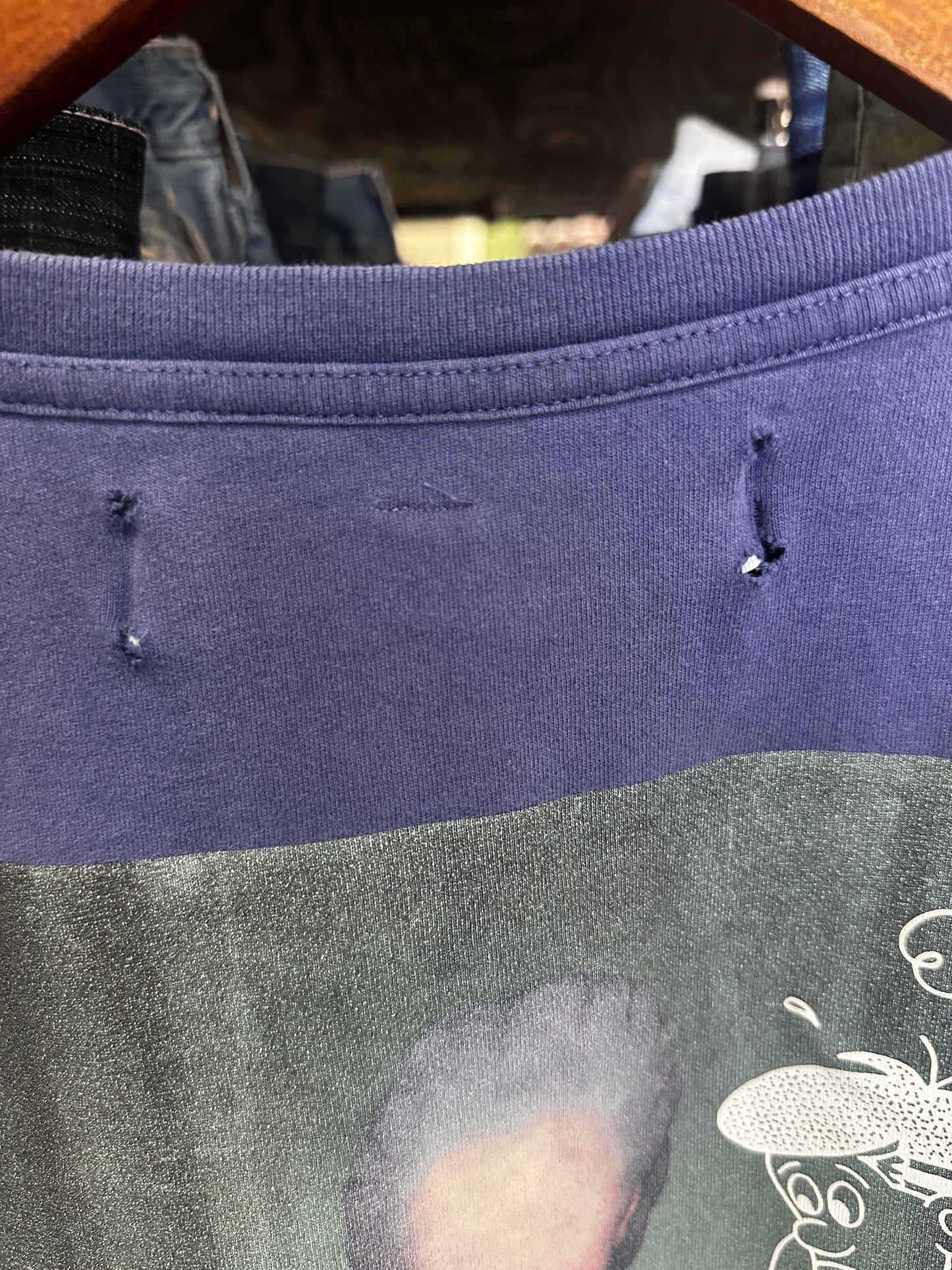 Pre-Owned Off-White Mariana Painting Applique Tee