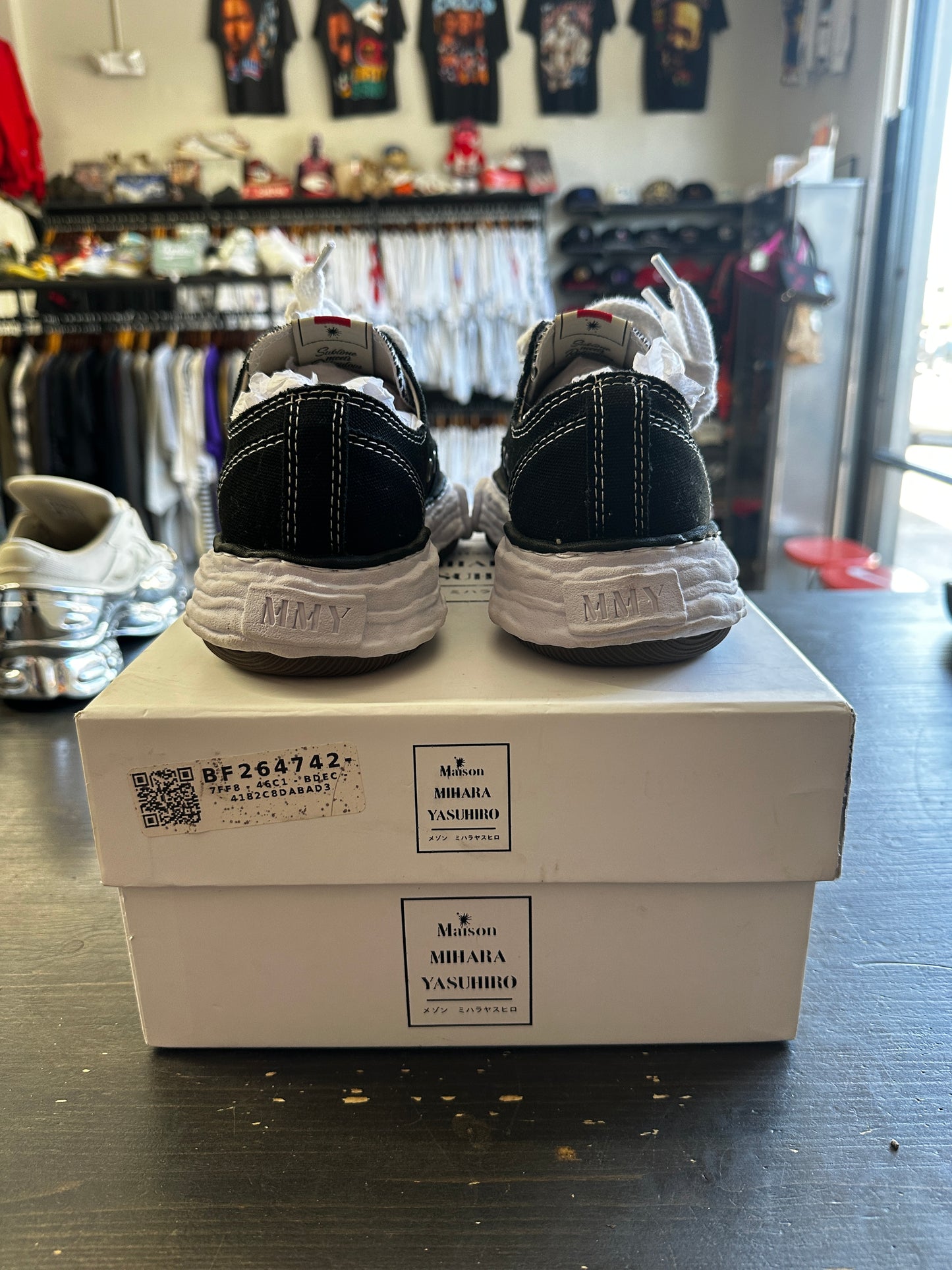 Pre-Owned Maison Mihara Yasuhiro Peterson OG Sole Canvas Low