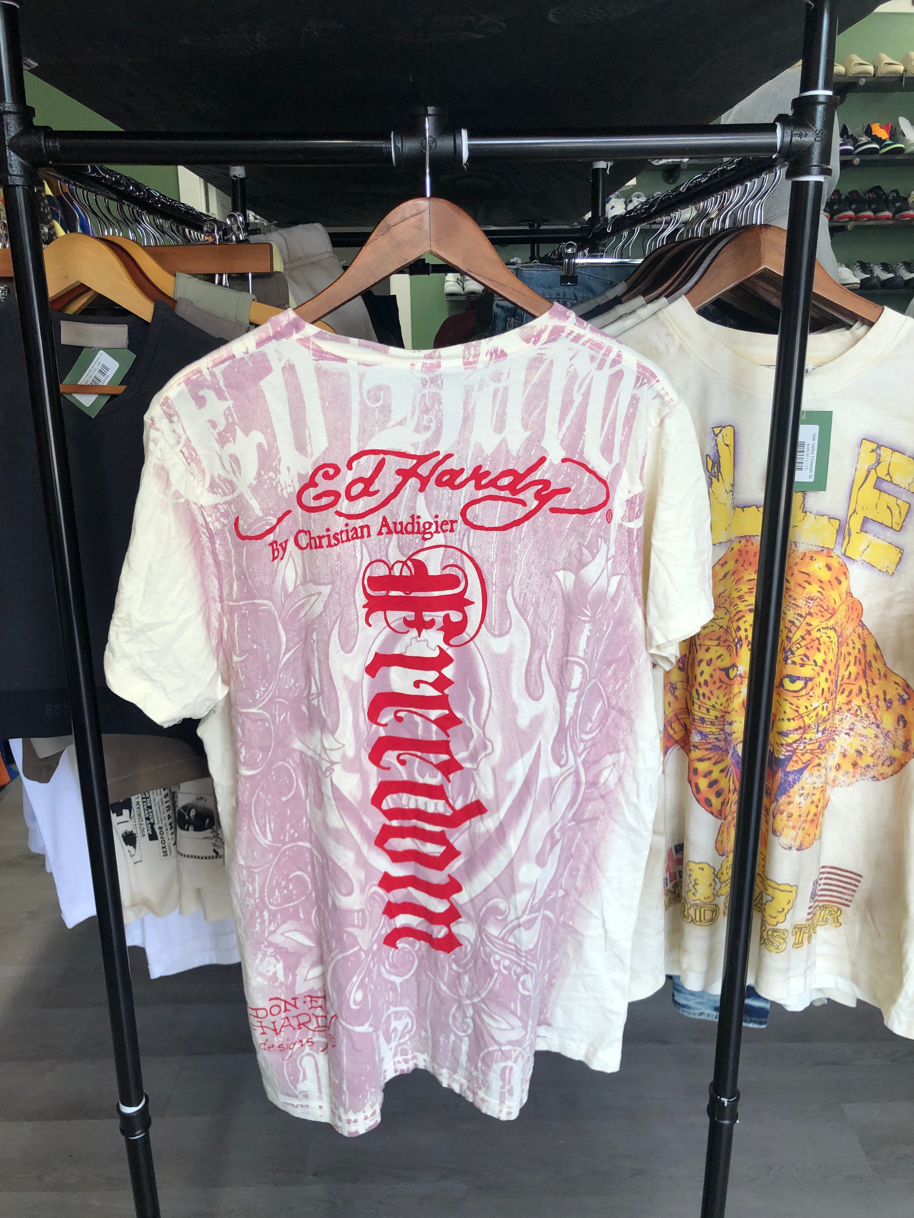 Vintage Ed Hardy Fire Your Mind Tee