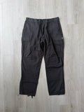 Bluetile Black Cargo Pants