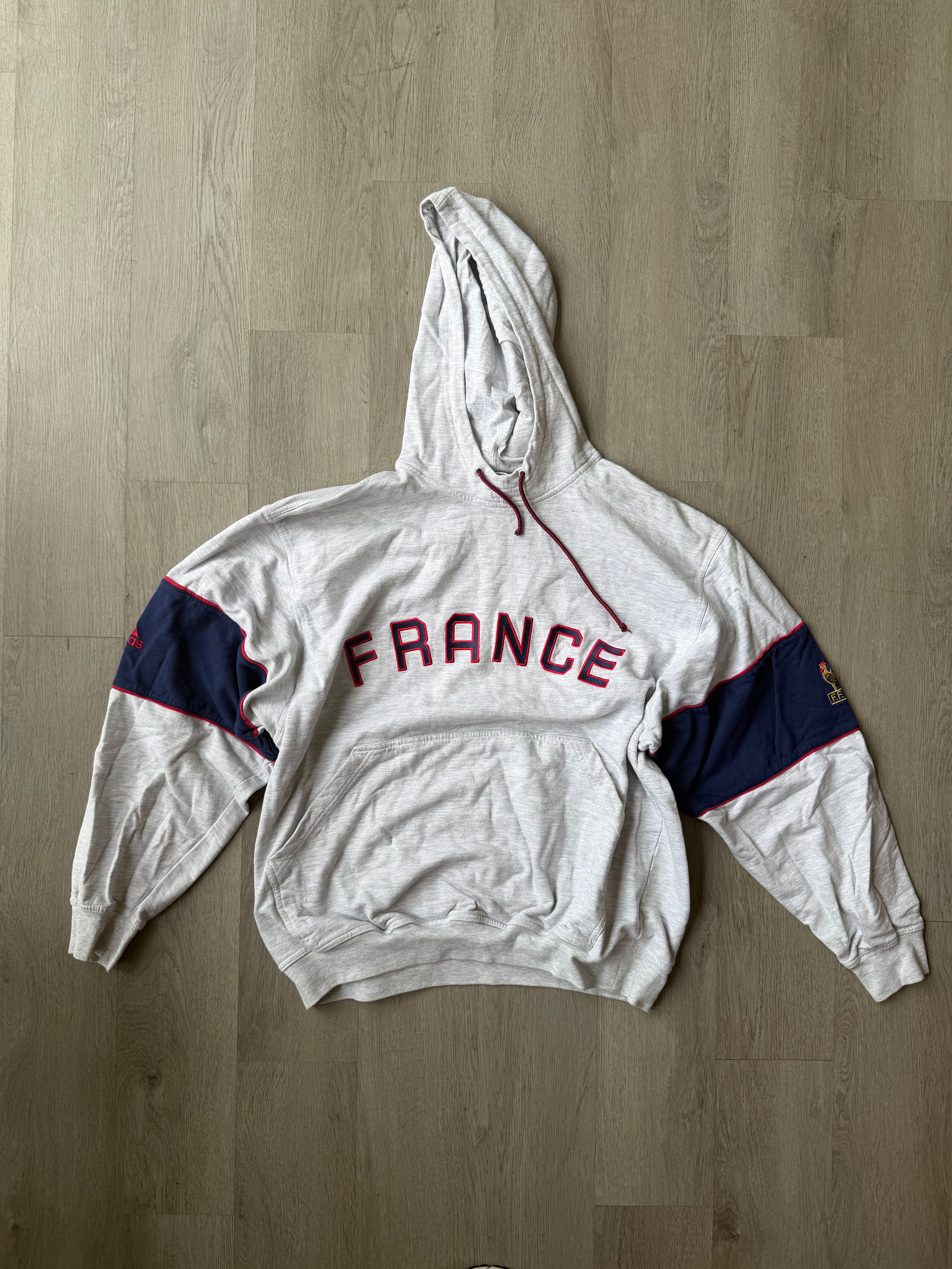 Vintage Adidas France Hoodie
