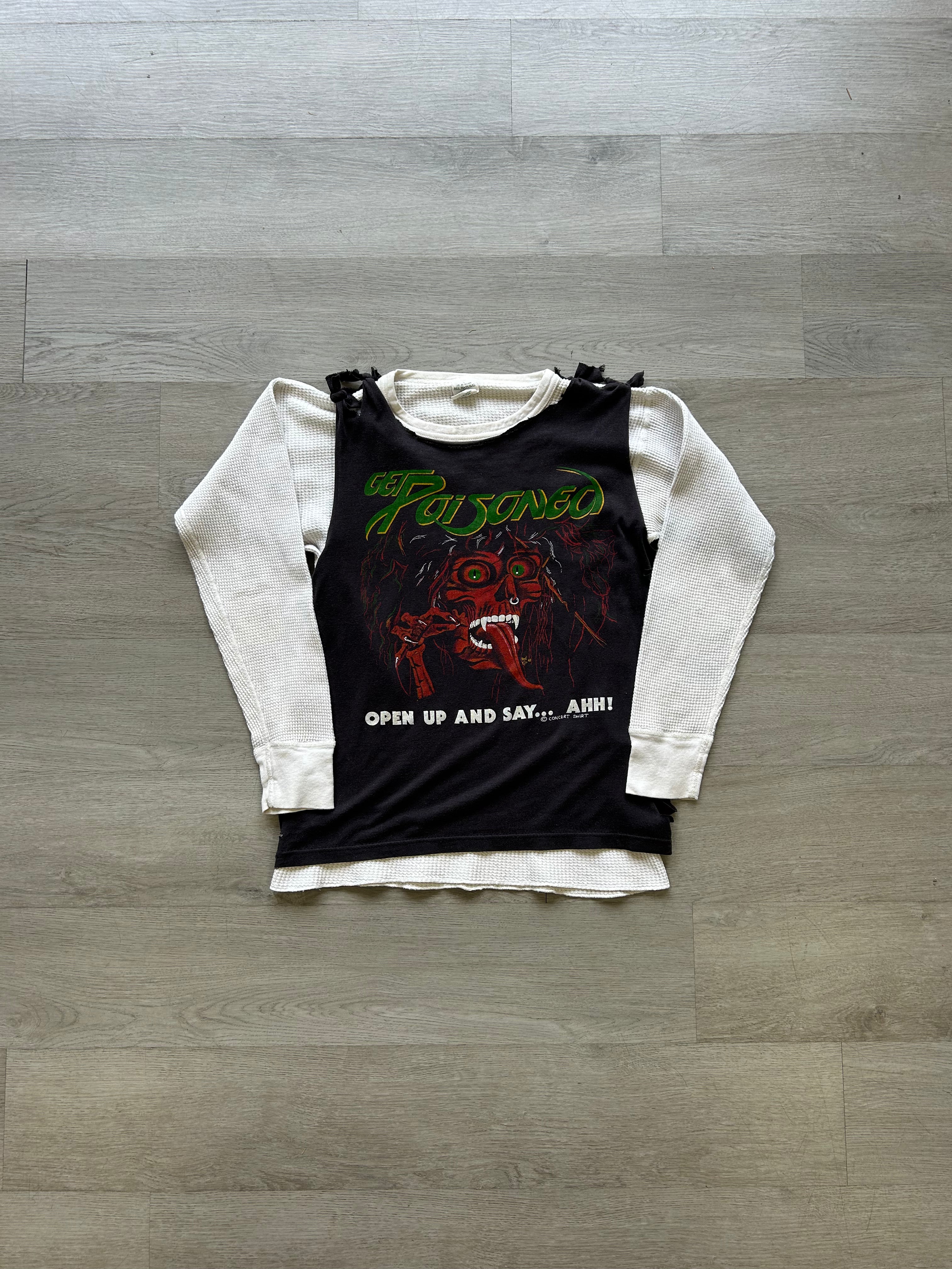Vintage Poison Waffle Thermal Longsleeve