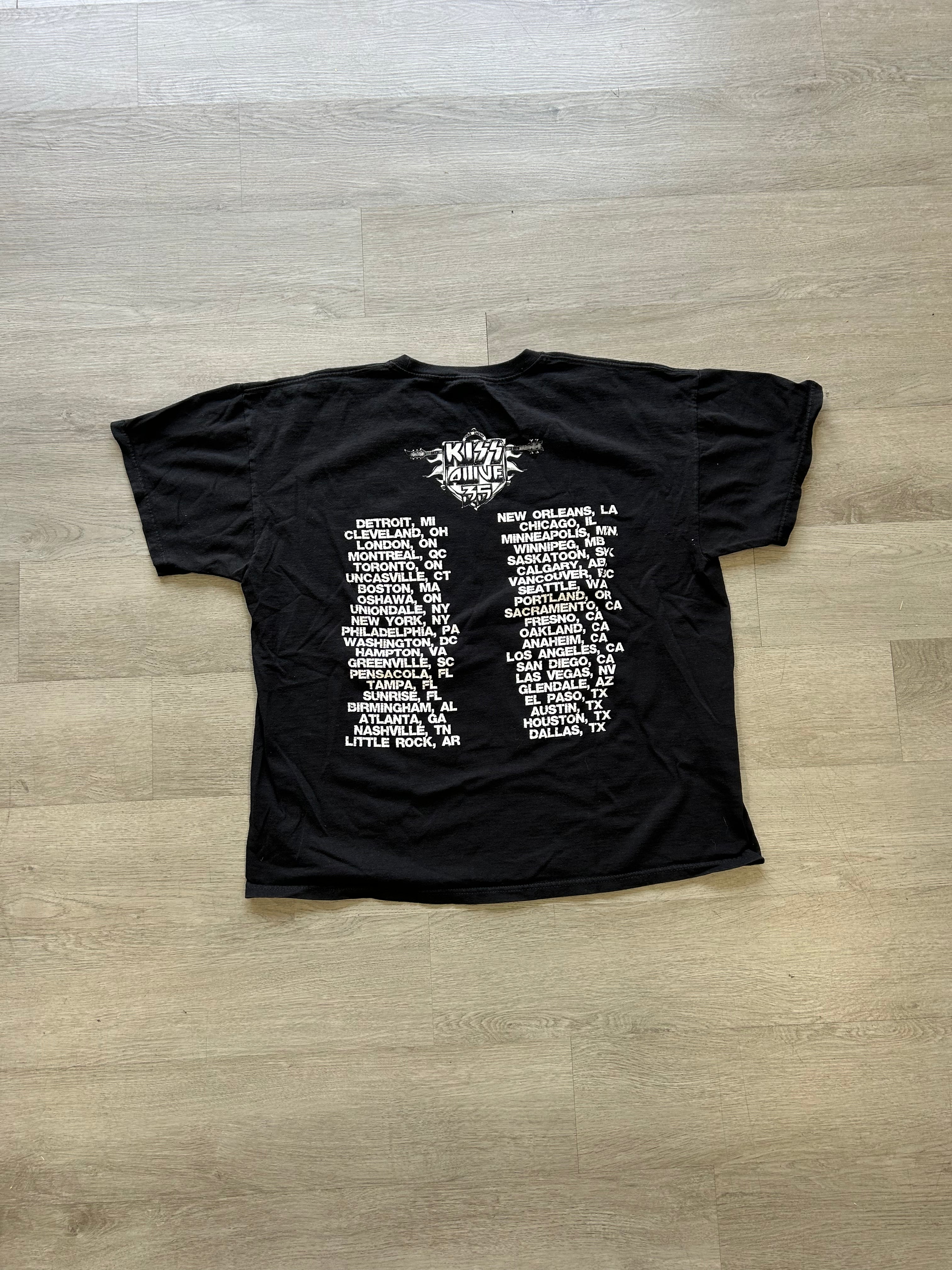 Y2K Kiss US Tour Tee