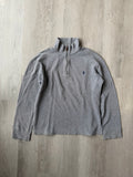Polo Ralph Lauren Grey Quarter Zip Sweater