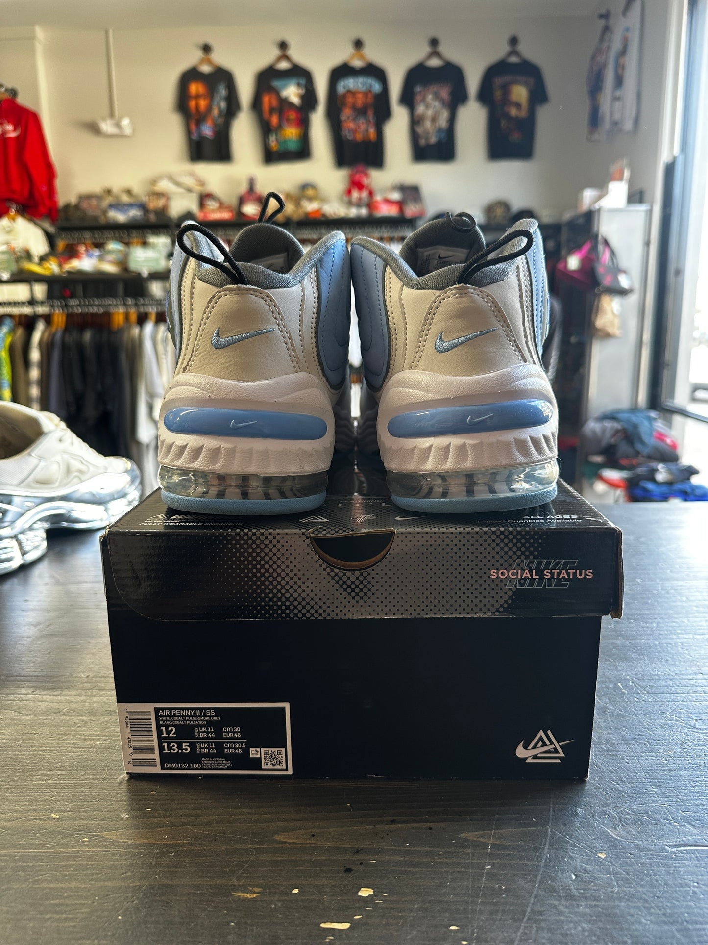 Pre-Owned Nike Air Penny 2 Social Status Playground University Blue