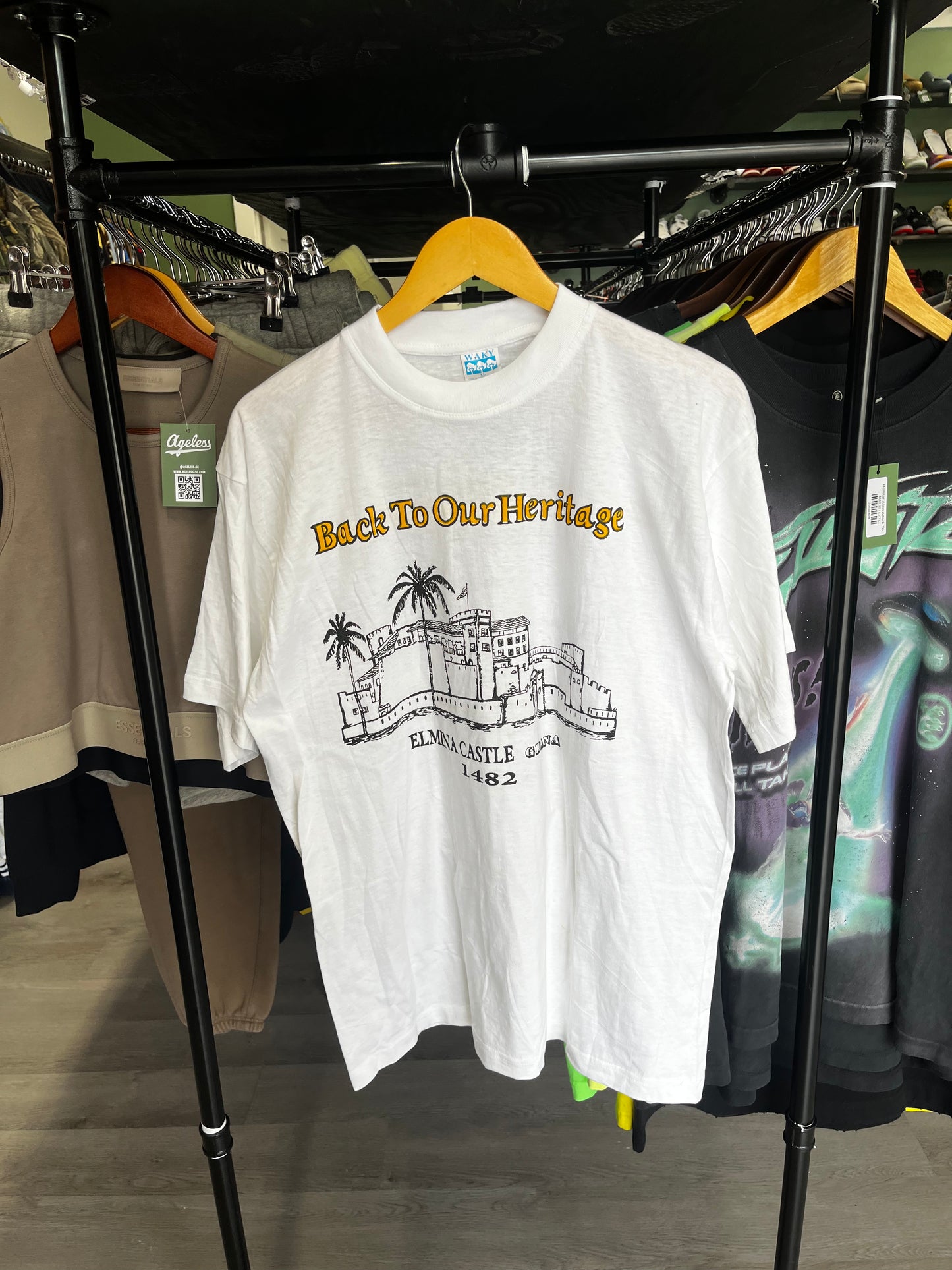 1482 Elmina Castle Ghana Back To Our Heritage Tee