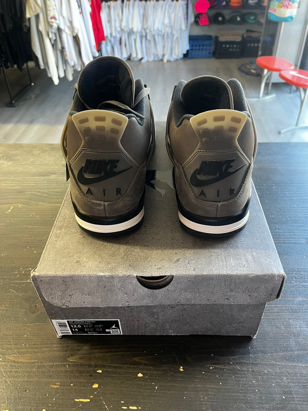 Pre-Owned Jordan 4 Retro Cave Stone