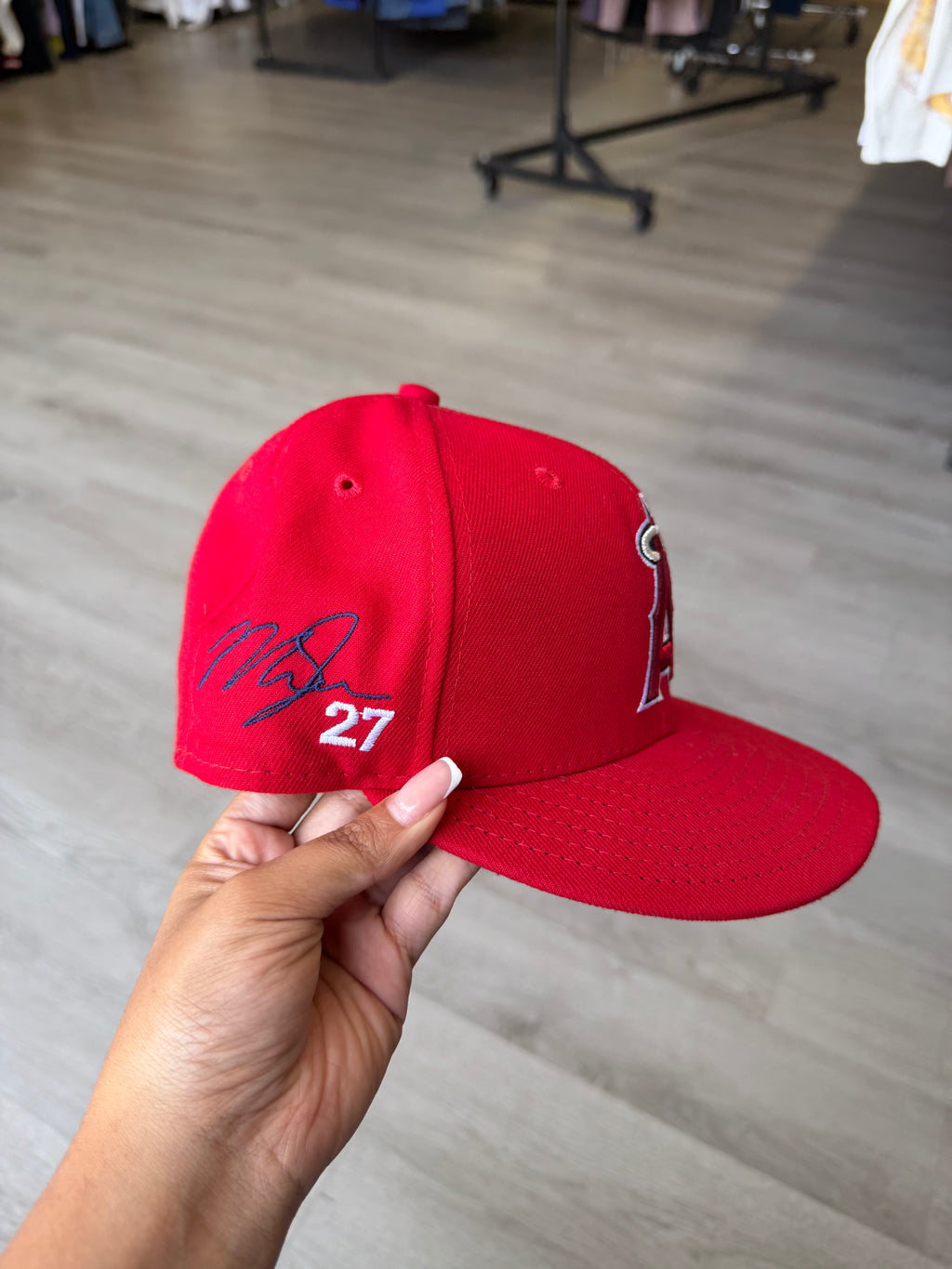 New Era Los Angeles Angels Red Fitted Hat