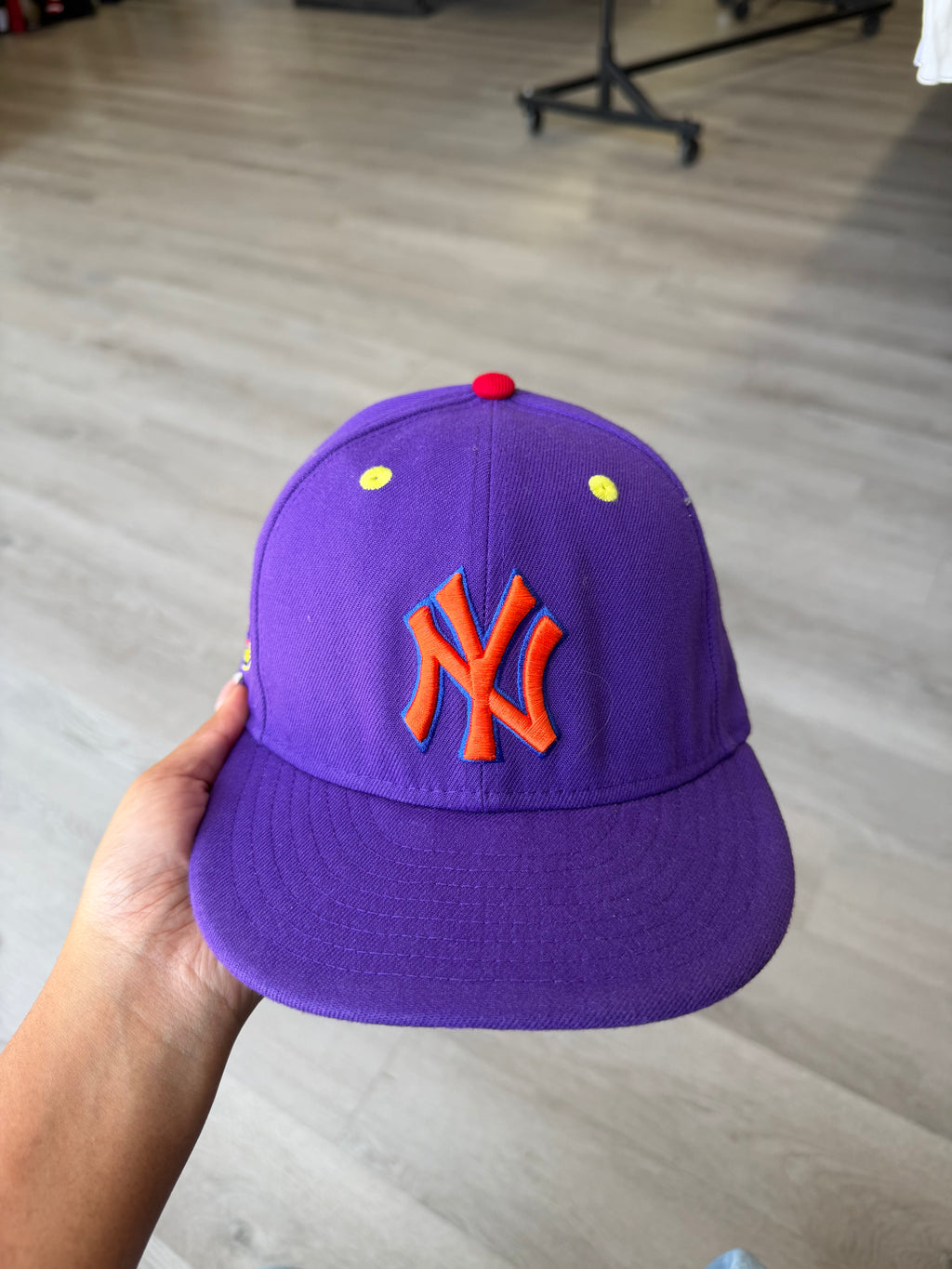 New Era New York Yankees Purple Fitted Hat
