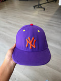 New Era New York Yankees Purple Fitted Hat