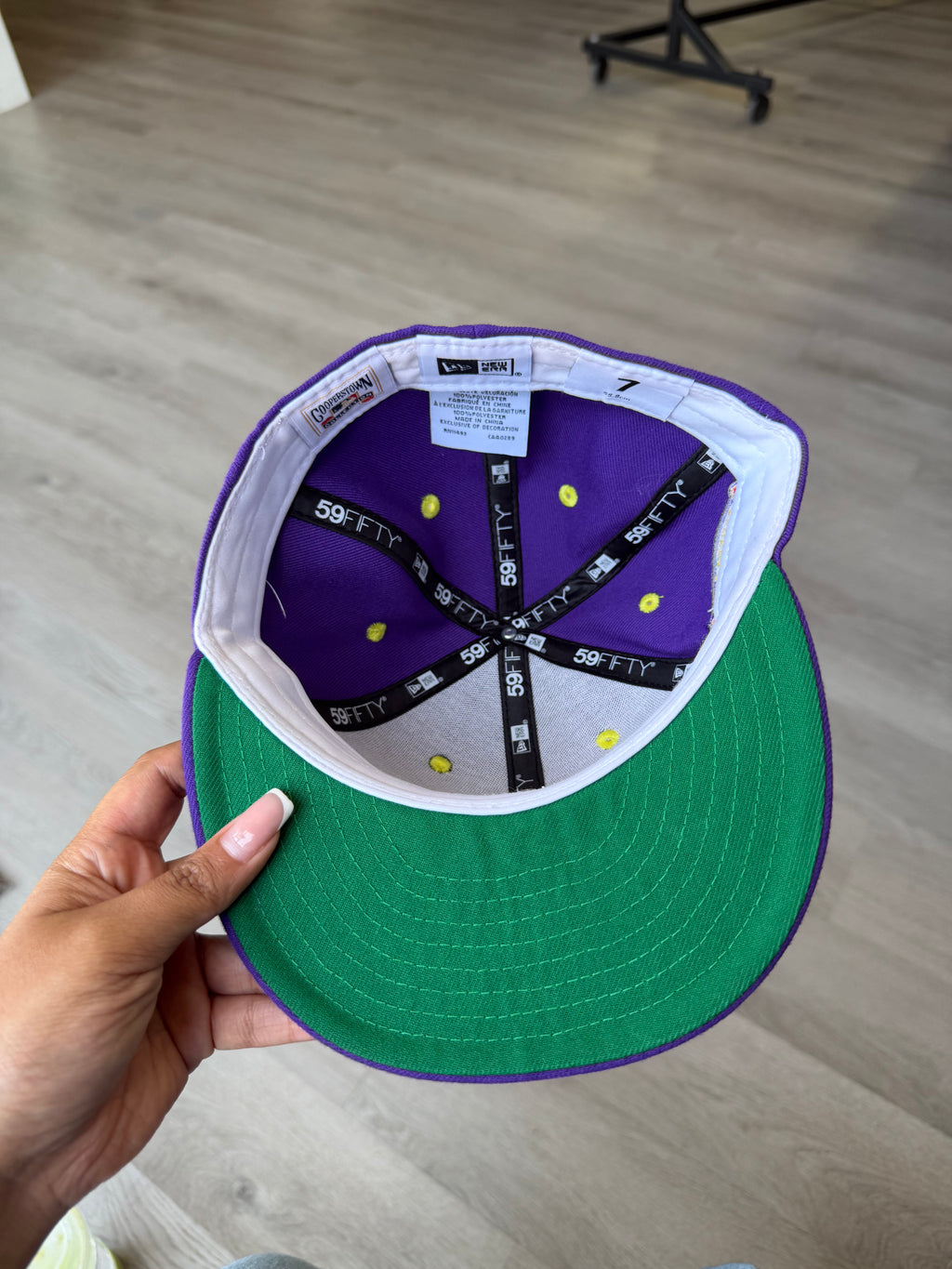 New Era New York Yankees Purple Fitted Hat