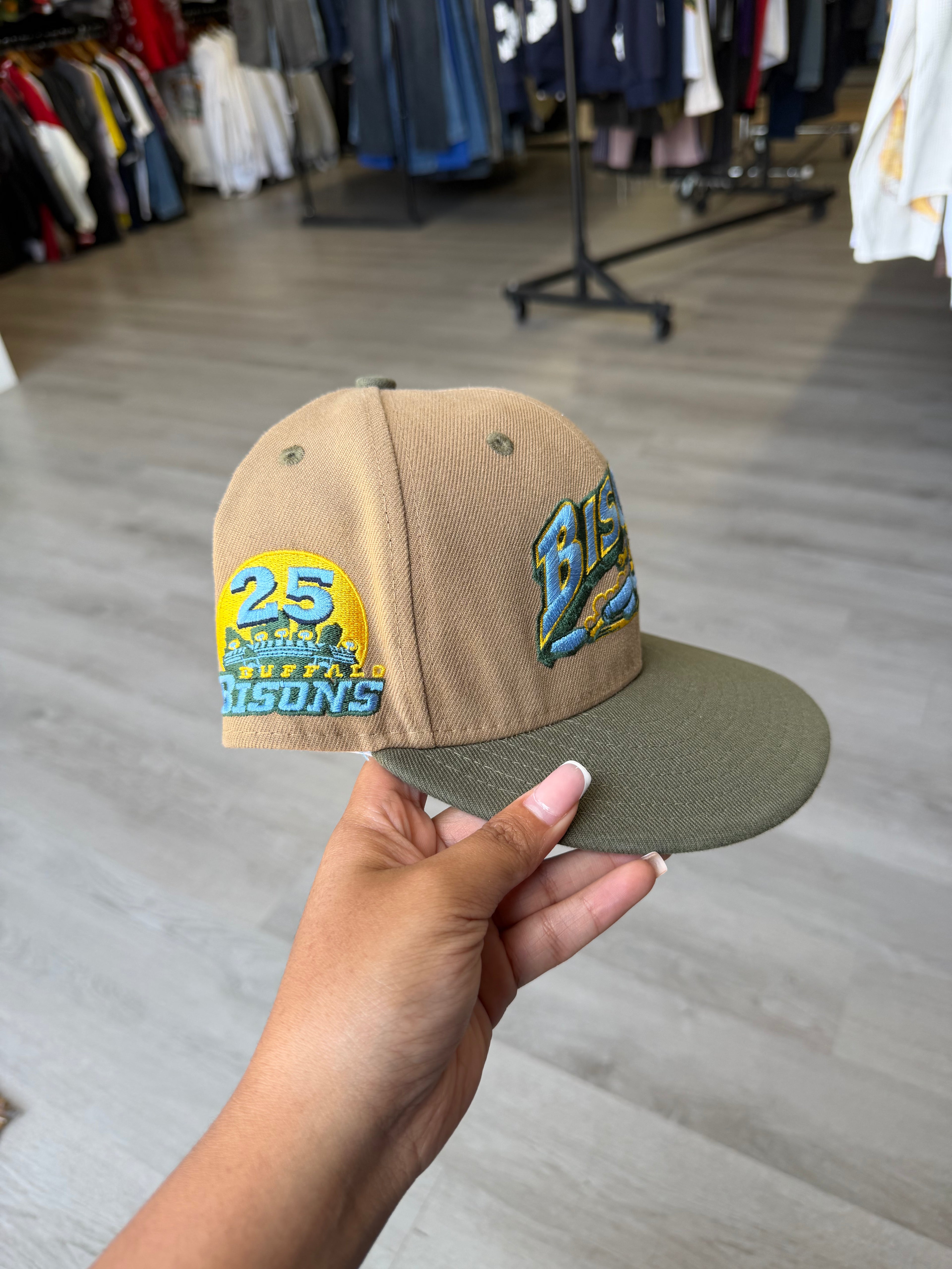 New Era Buffalo Bisons Fitted Hat