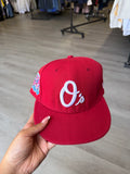 New Era Baltimore Orioles Red Fitted Hat
