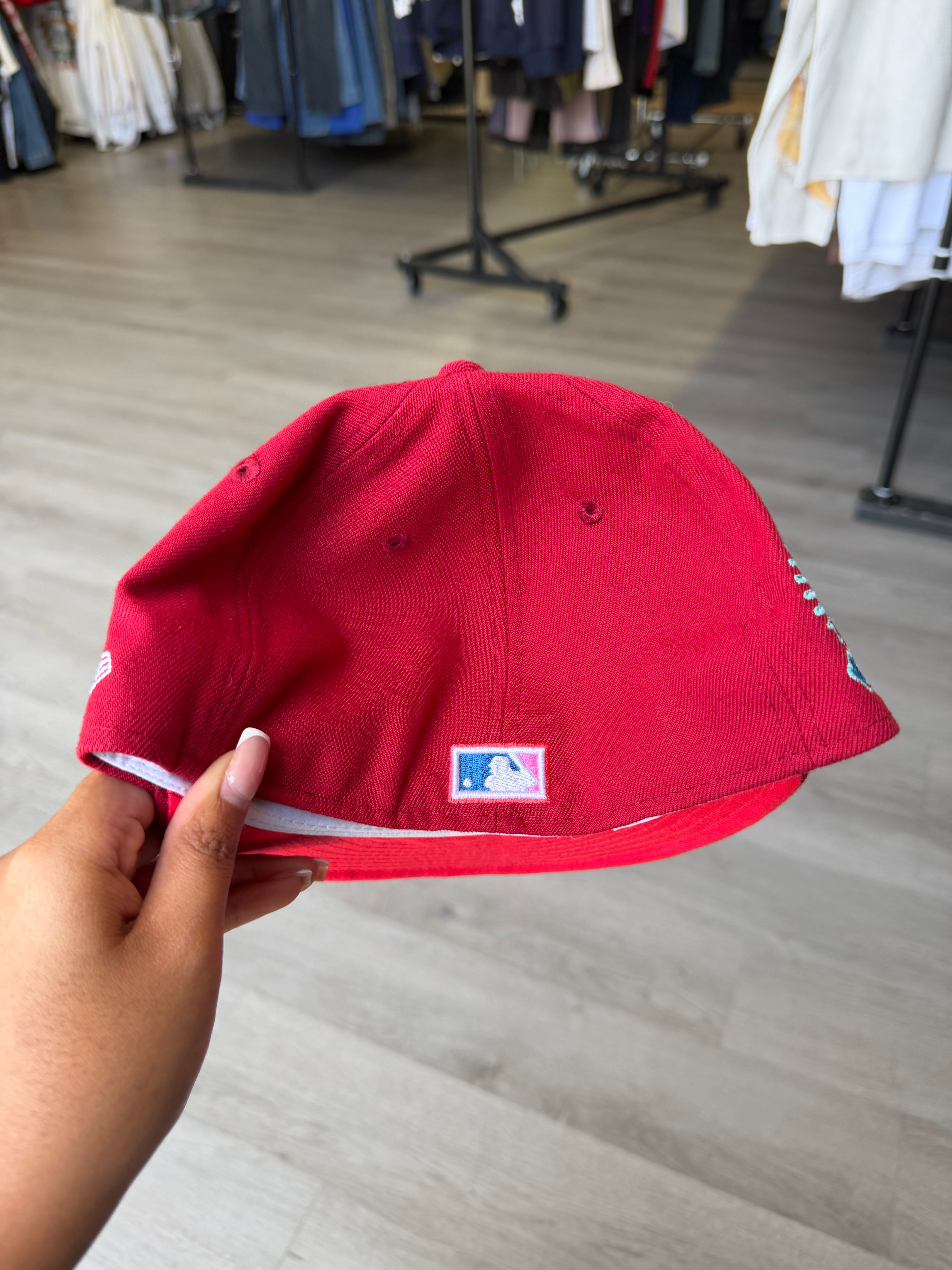 New Era Baltimore Orioles Red Fitted Hat