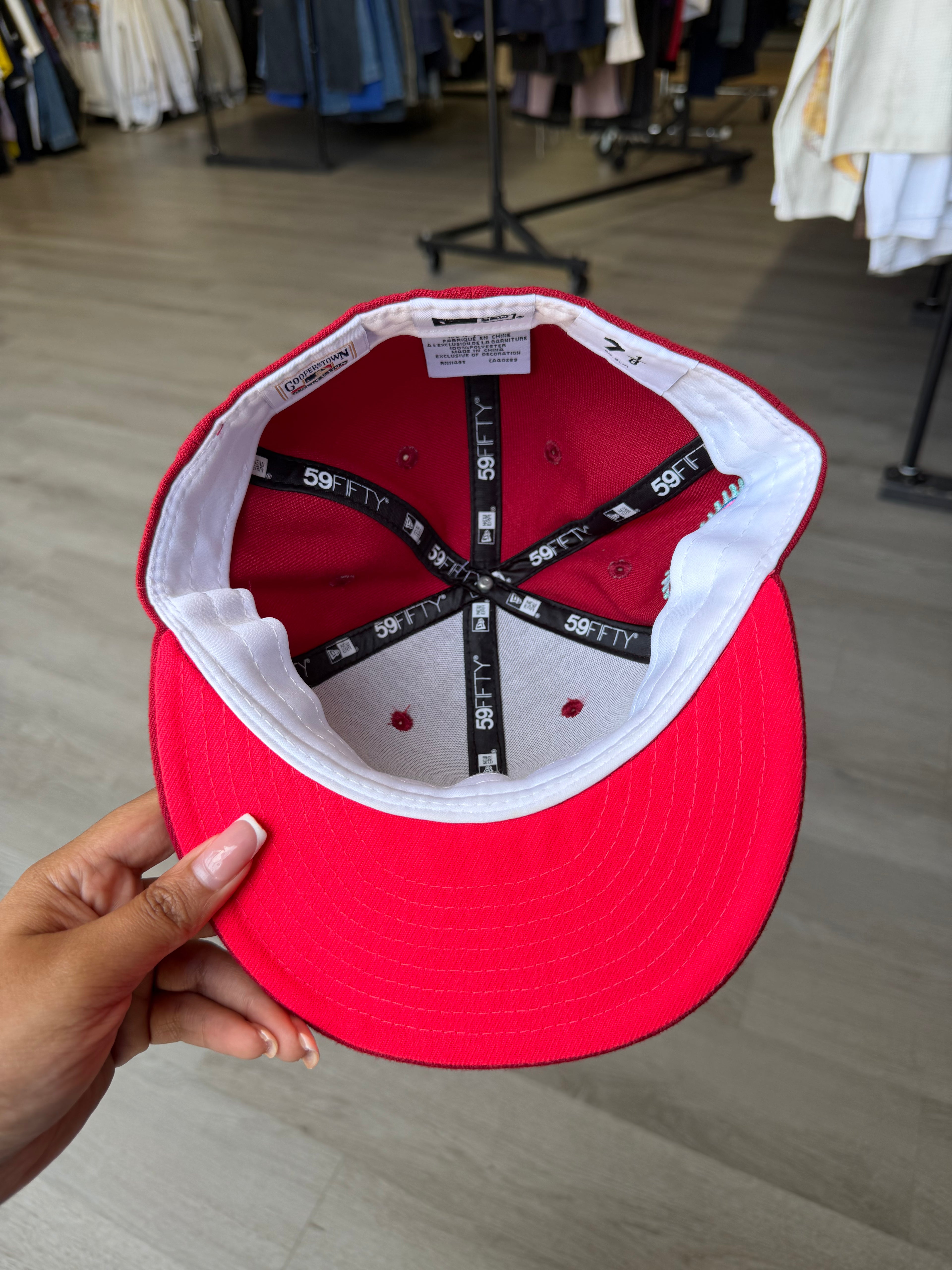 New Era Baltimore Orioles Red Fitted Hat