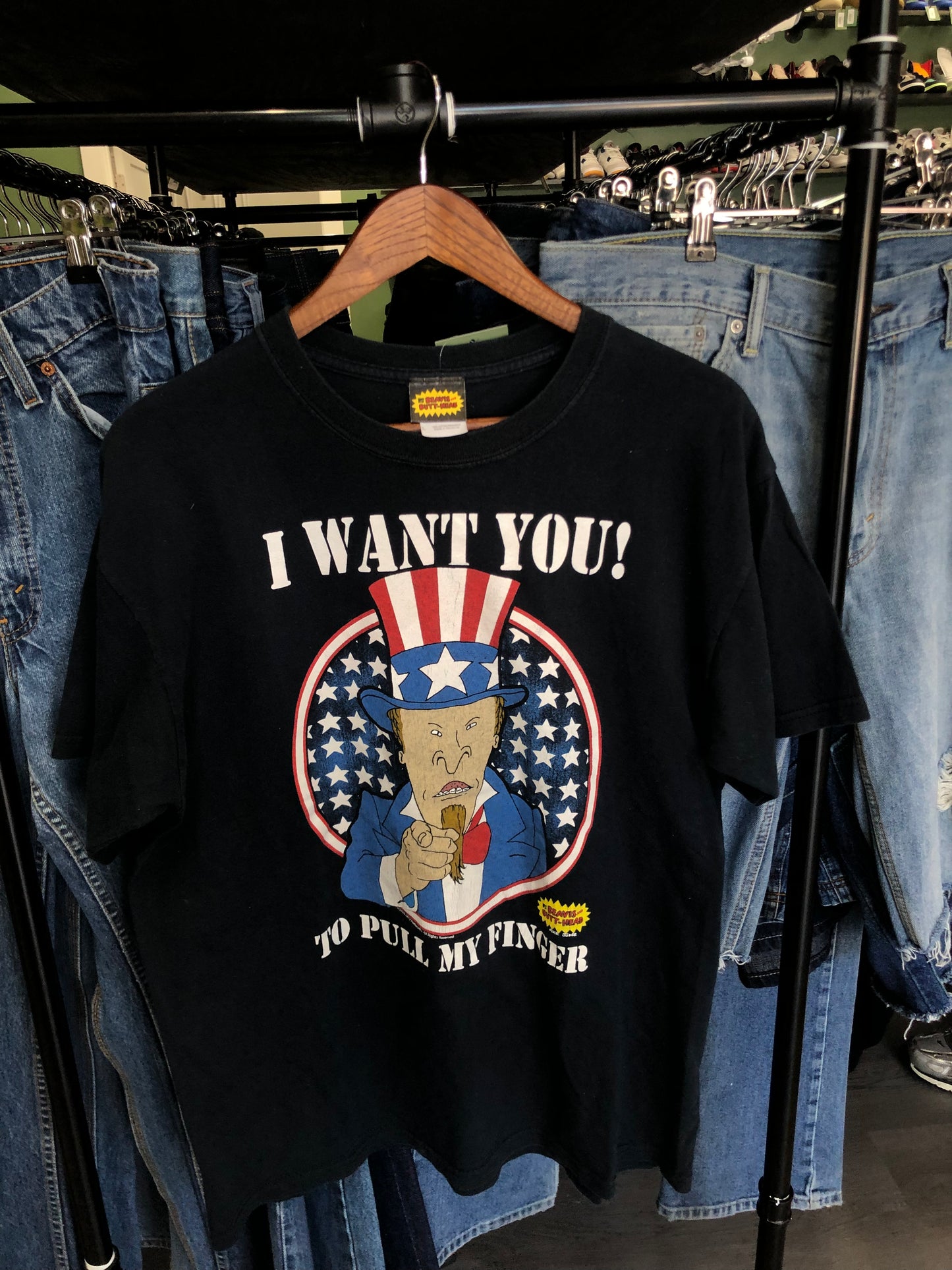 Vintage Beavis and Butt Head “I Want You To Pull My Finger”